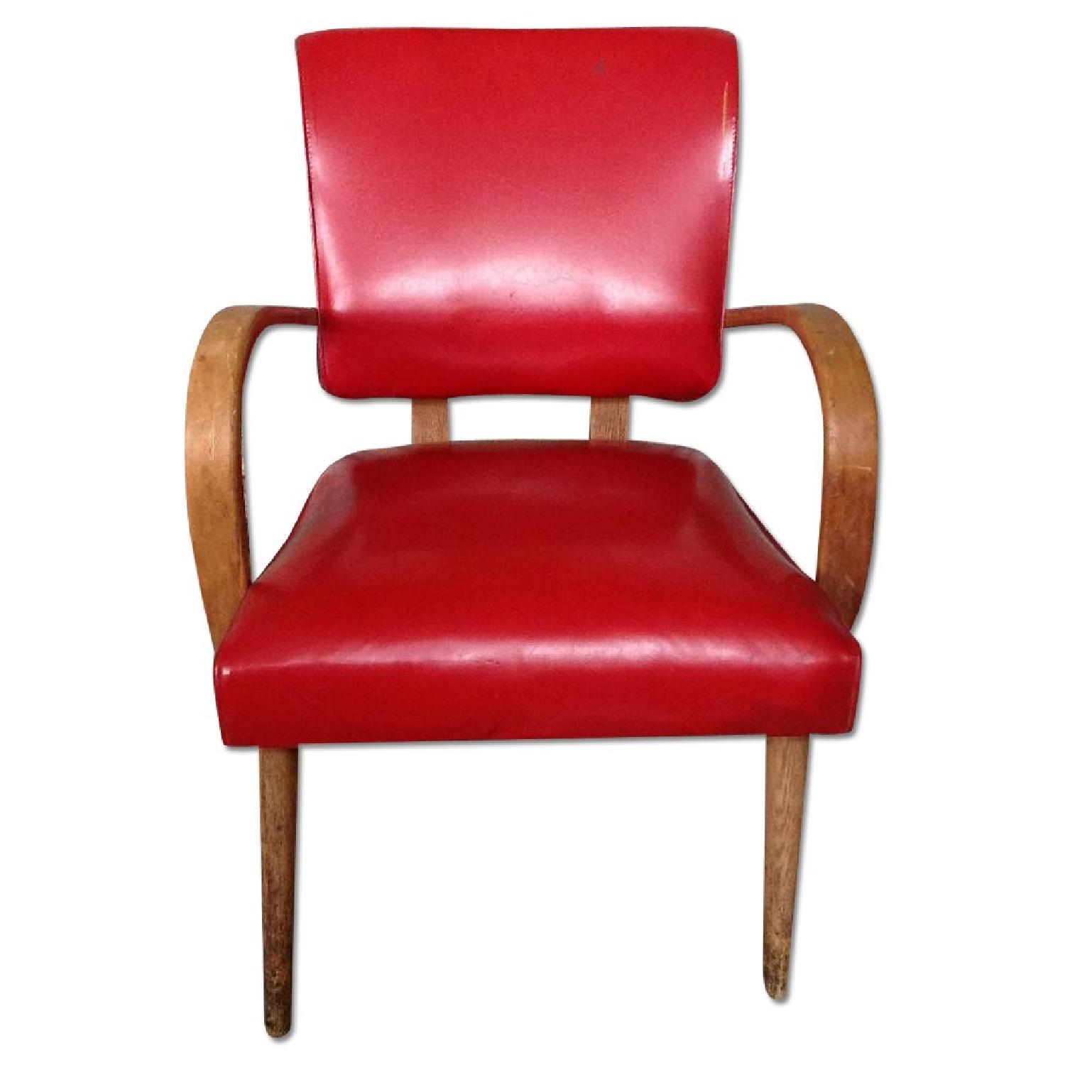 Vintage Mid Century Modern Armchair - image-0