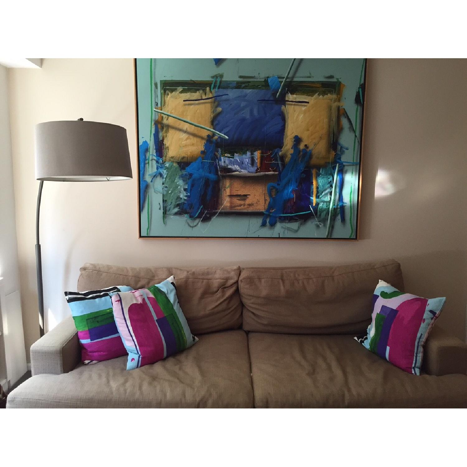 Crate & Barrel Dexter Arc Floor Lamp - image-1