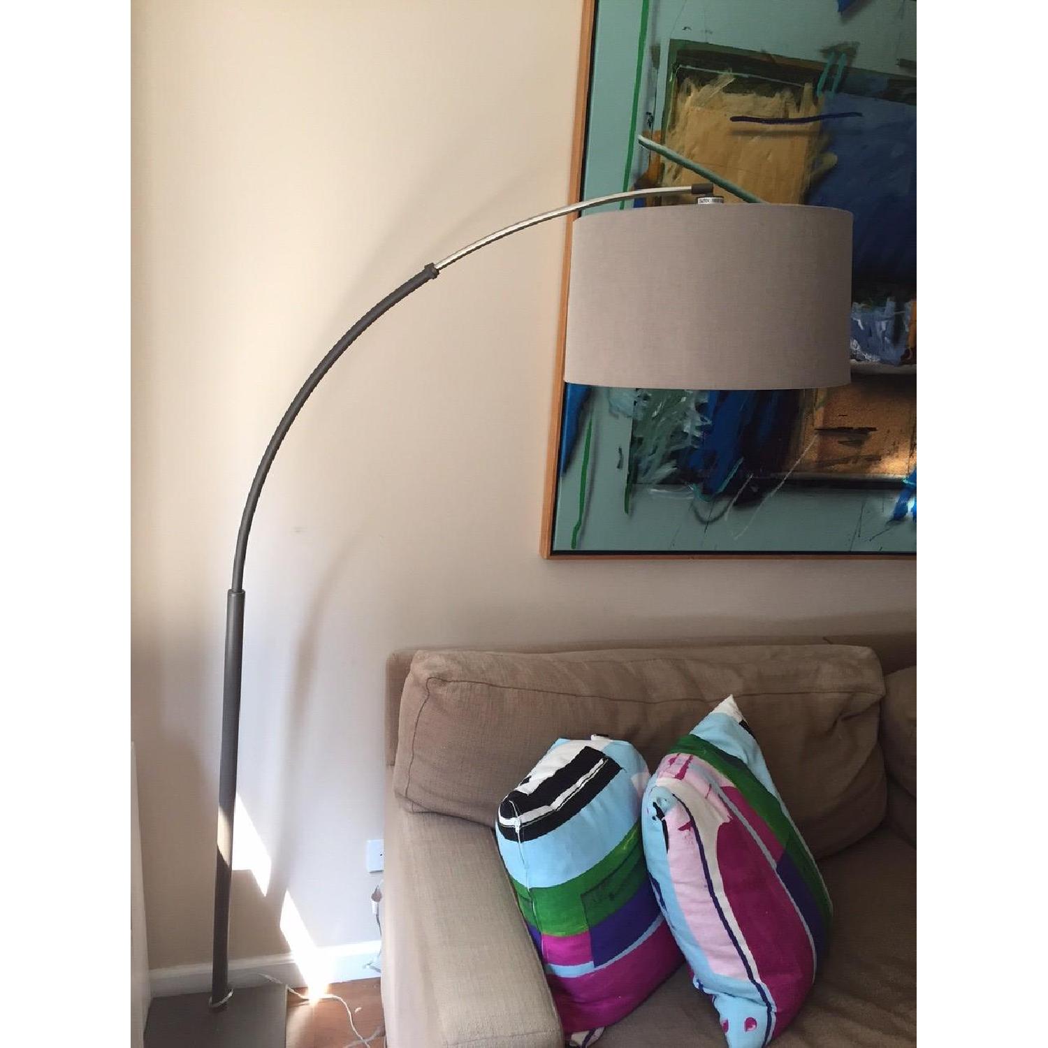 Crate & Barrel Dexter Arc Floor Lamp - image-3