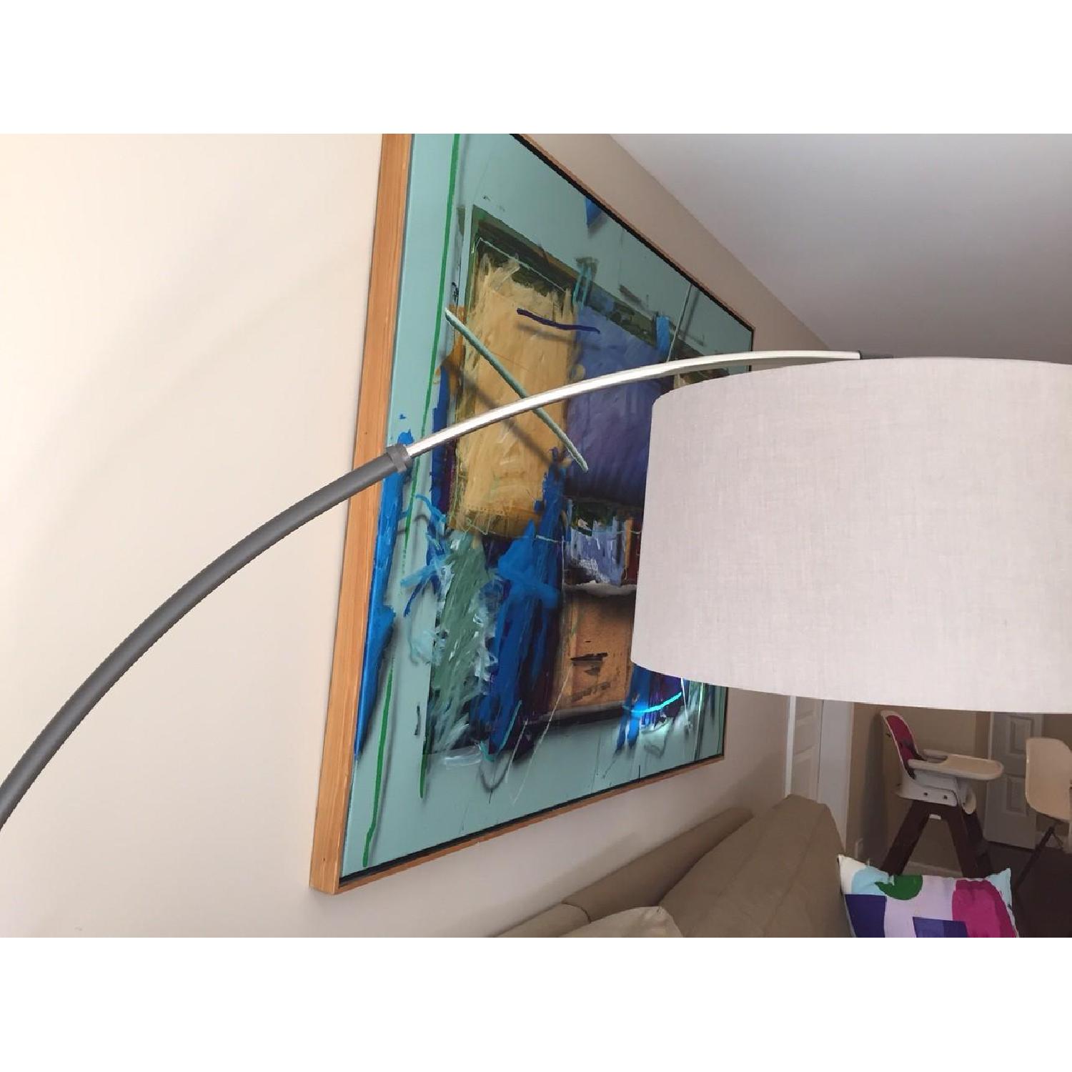 Crate & Barrel Dexter Arc Floor Lamp - image-4