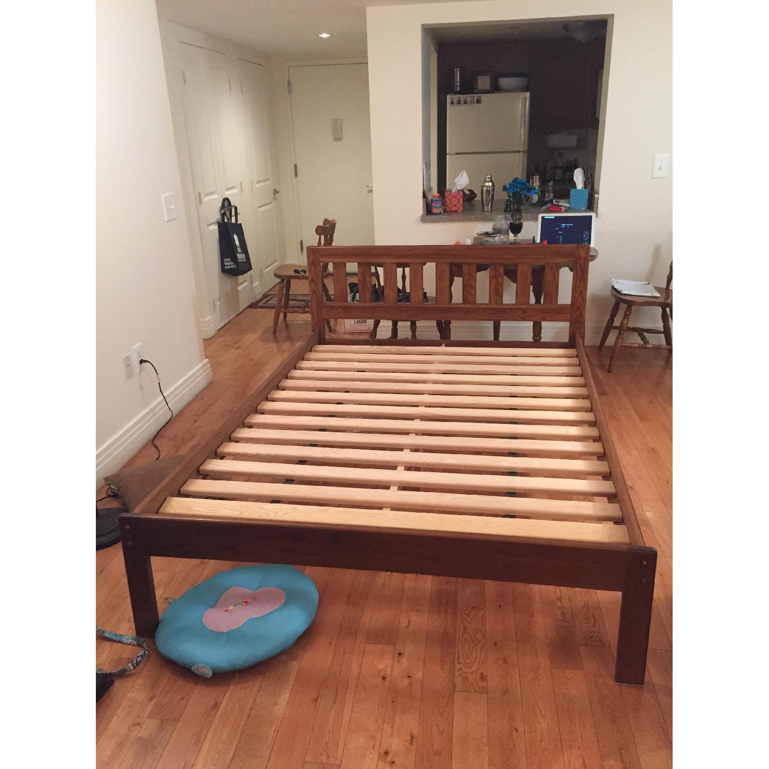 L.L.Bean Rangeley Full Size Bed Frame in Honey - image-3