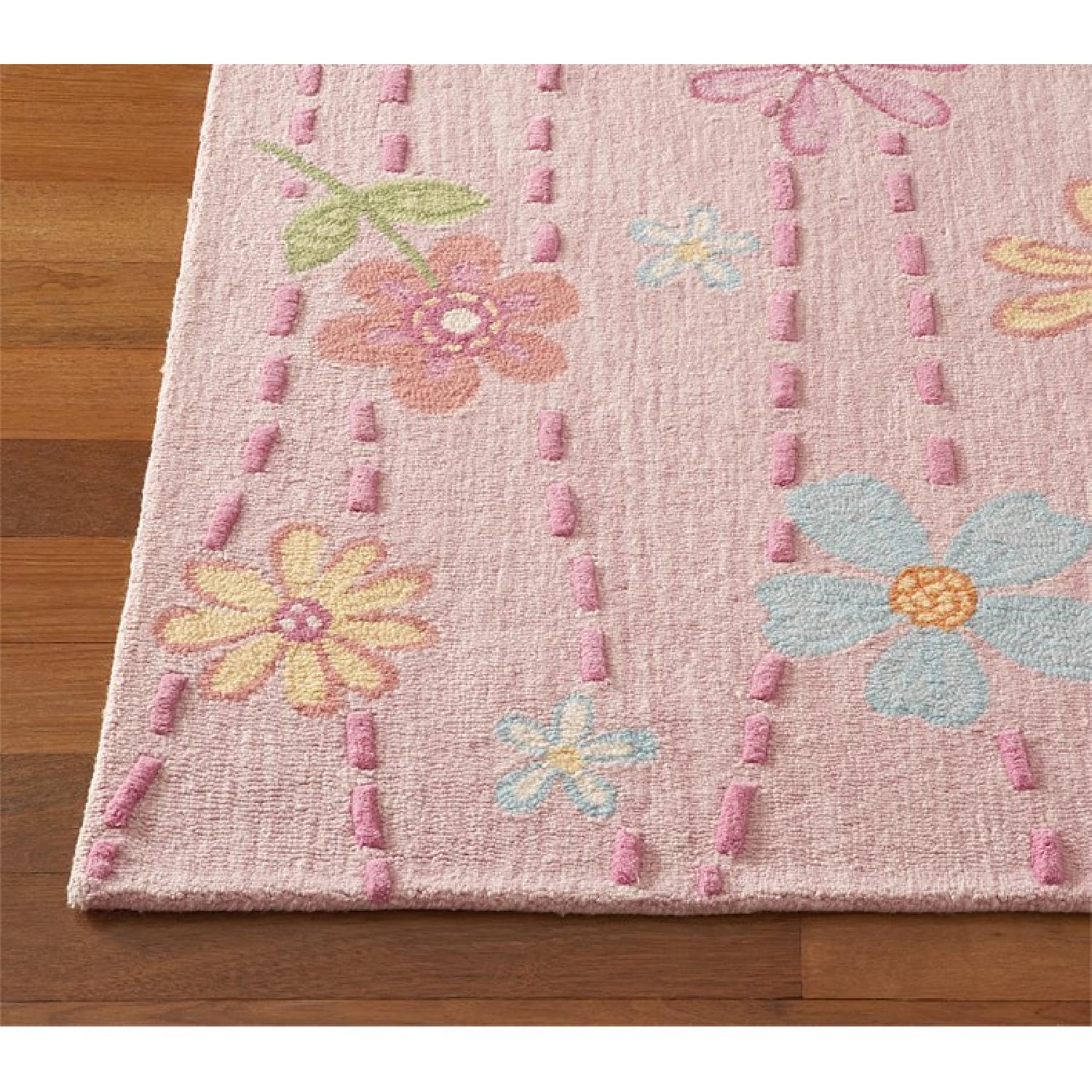 Pottery Barn Daisy Garden Rug - image-3