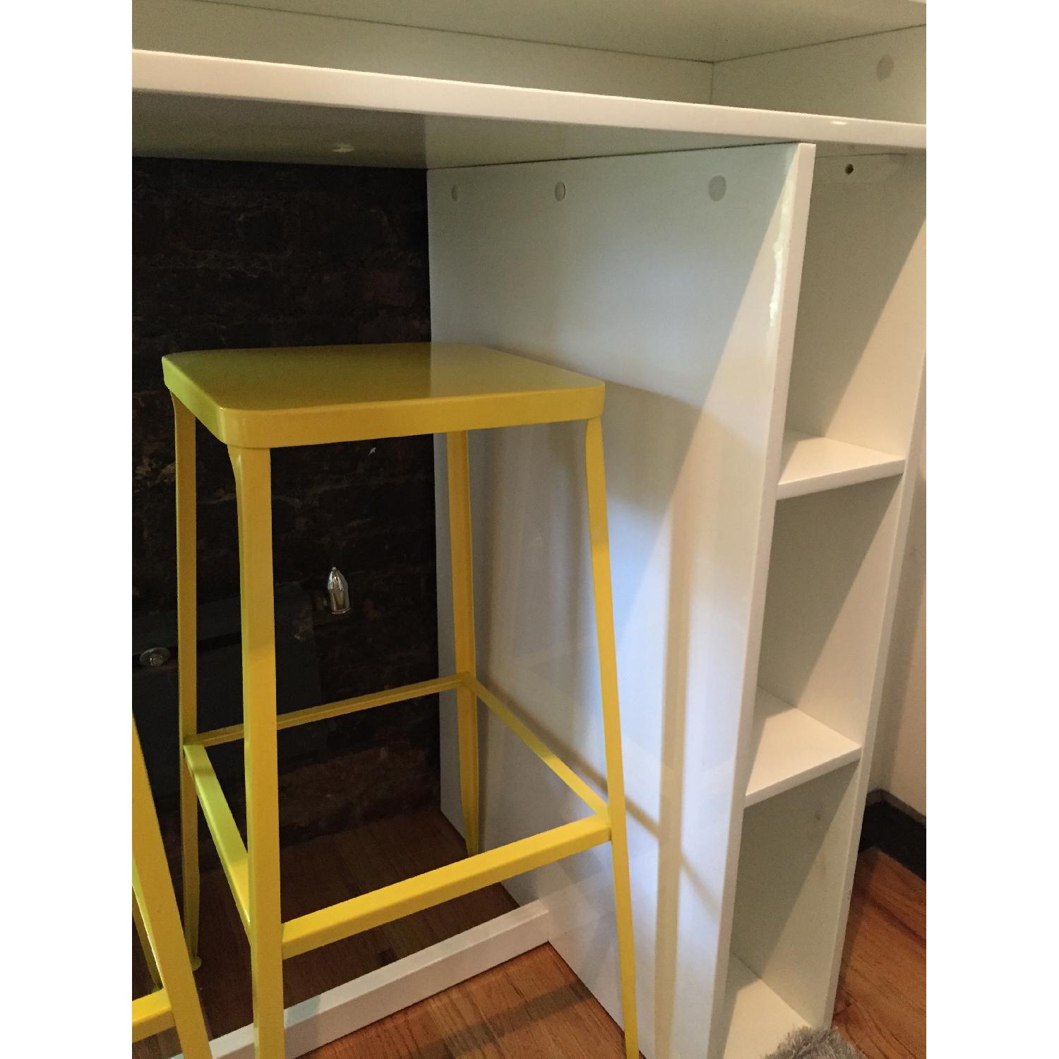 CB2 Bar Table w/ 2 Stools - image-3