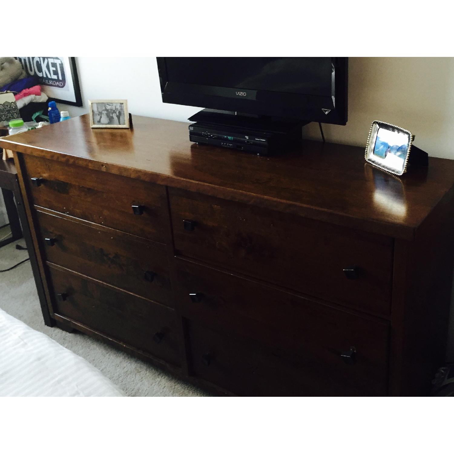Pottery Barn Sumatra Extra-Wide Dresser - image-4
