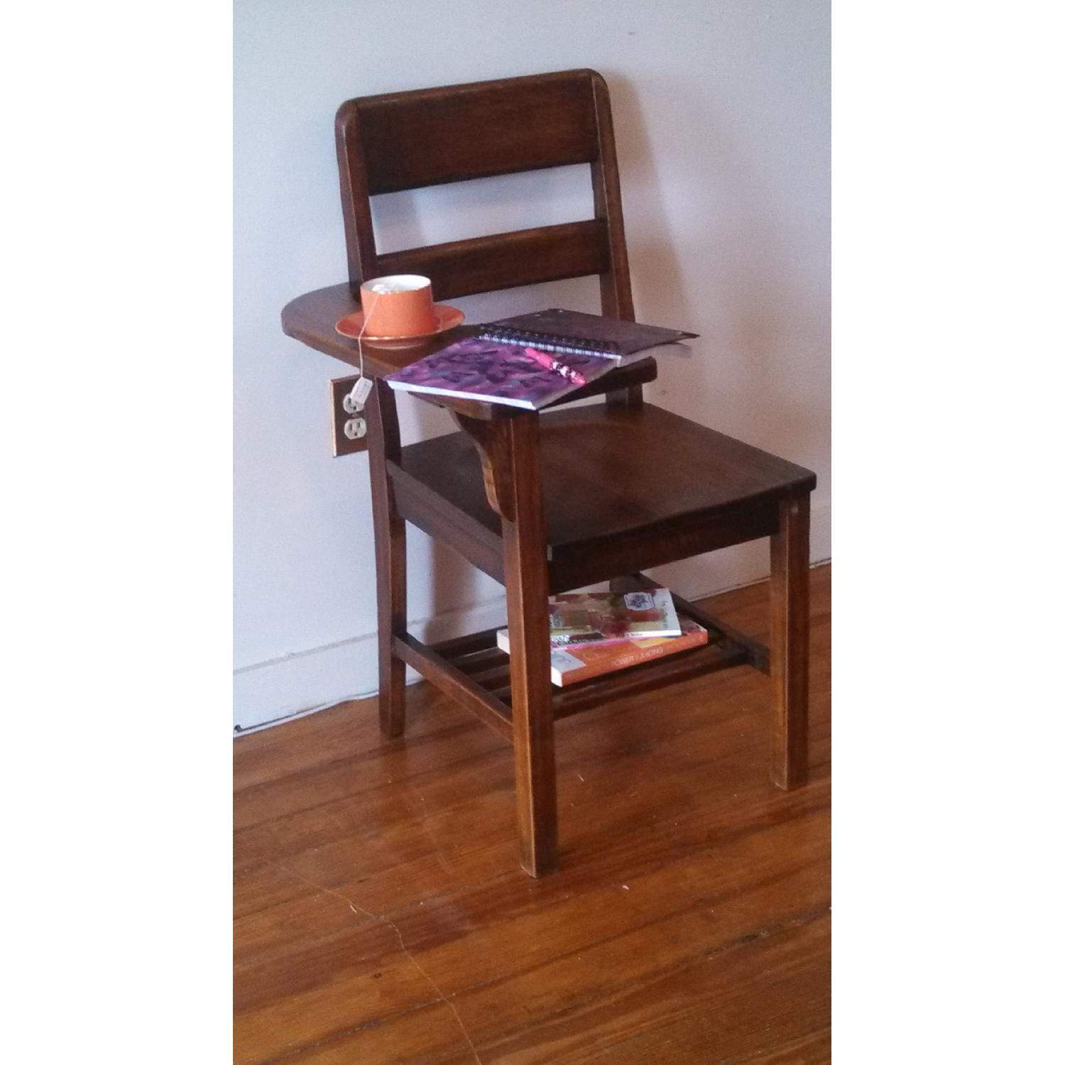 Vintage School Desk/Chair - image-7
