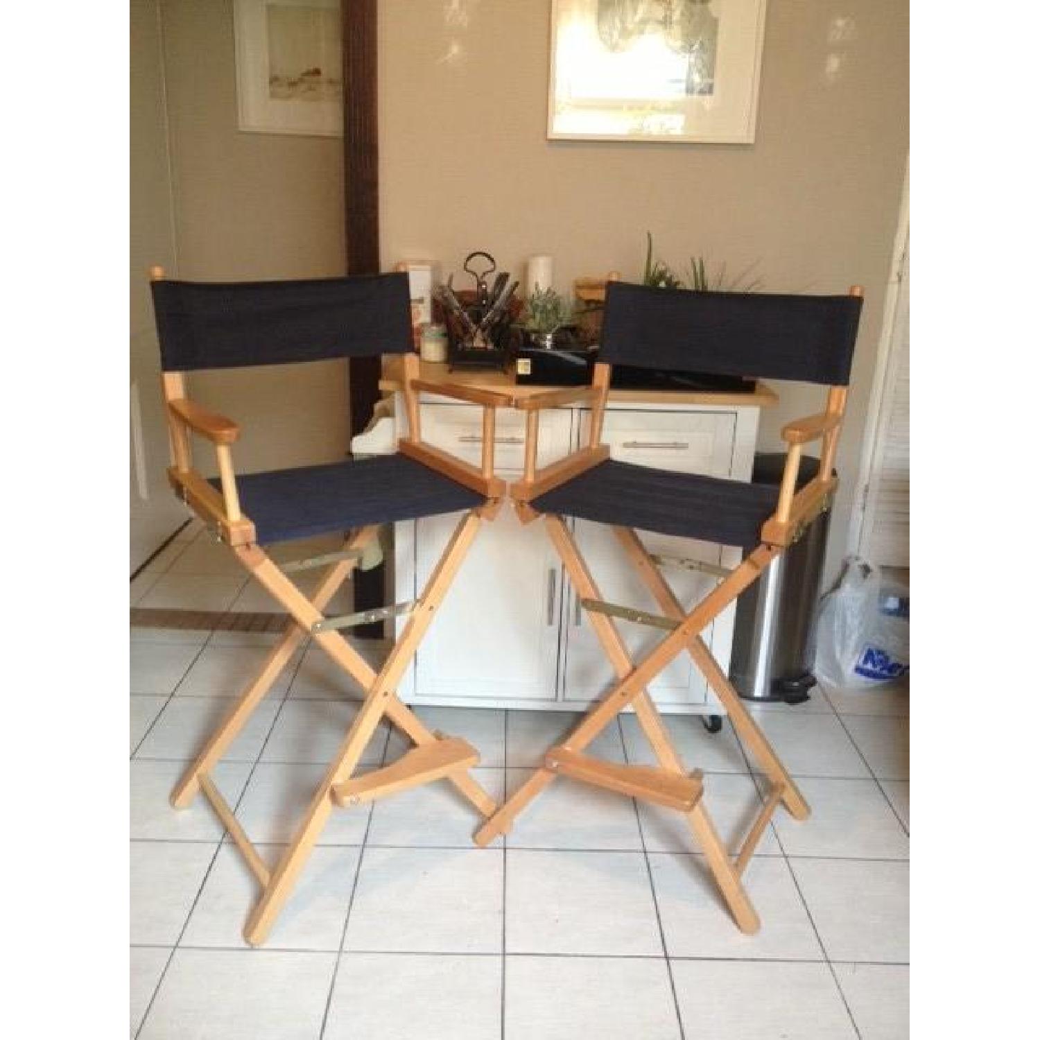 Gold Medal Director's Chairs - Pair - image-1