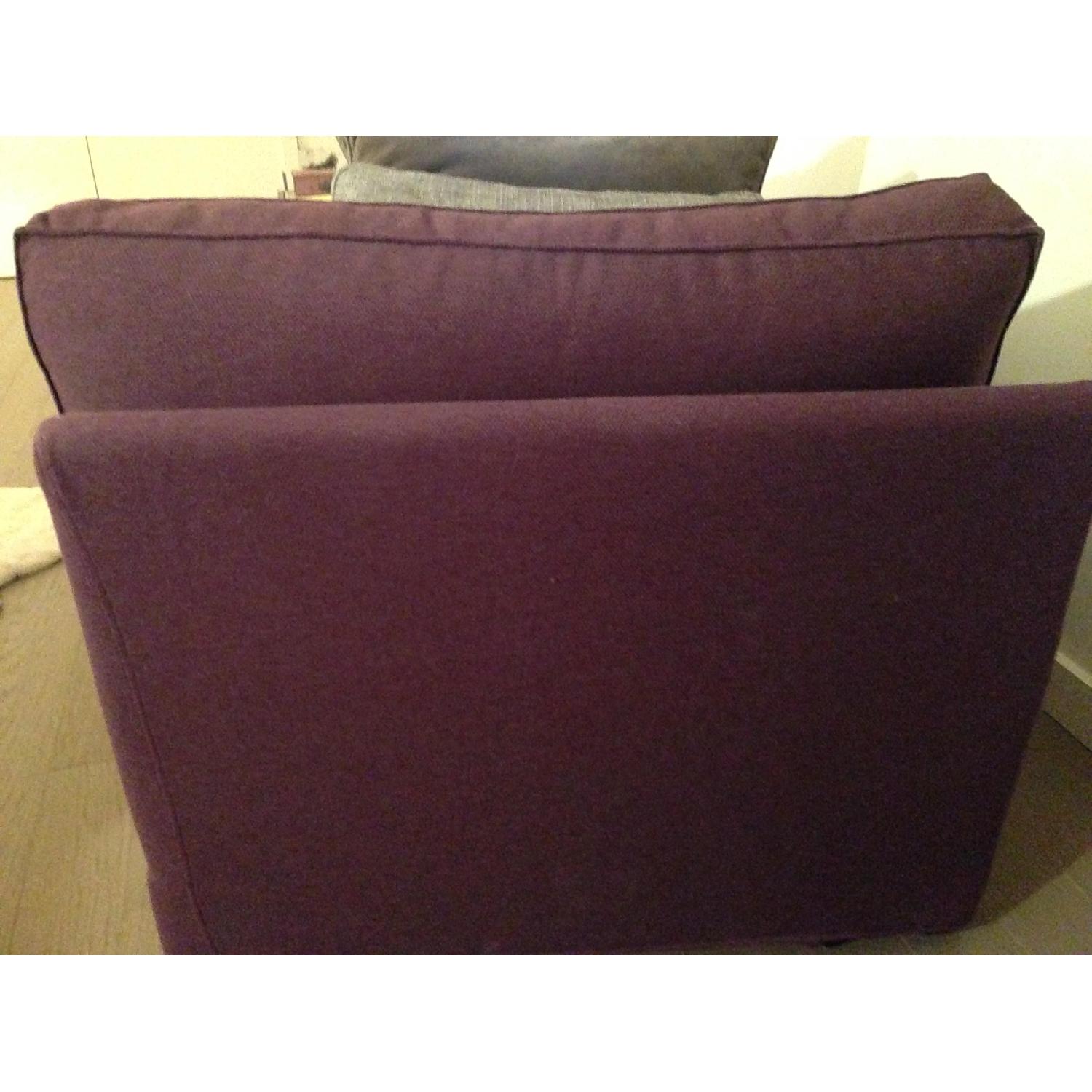 Ikea Chaise Lounge w/ Storage Ottoman AptDeco