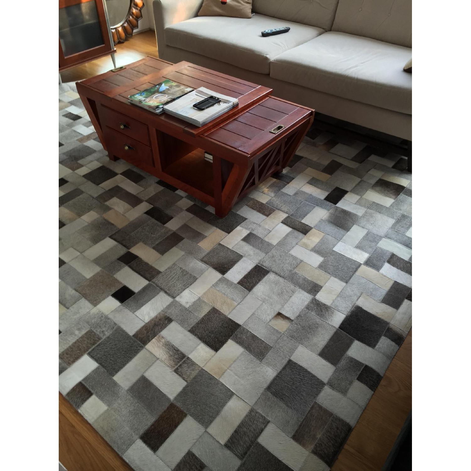 Gilt Surya Outback Cowhide Rug - image-2