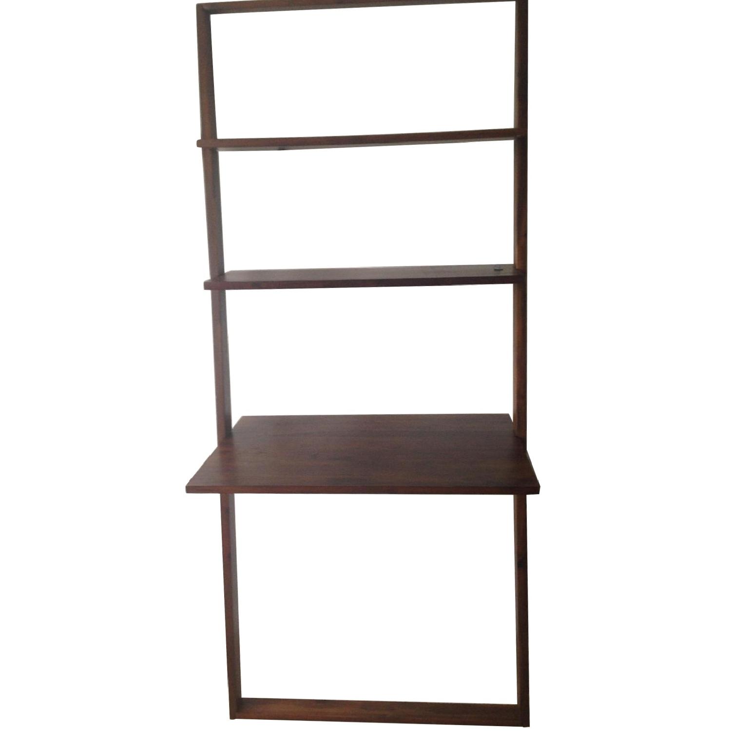 Riverside Furniture Leaning Bookcase/Desk - image-0