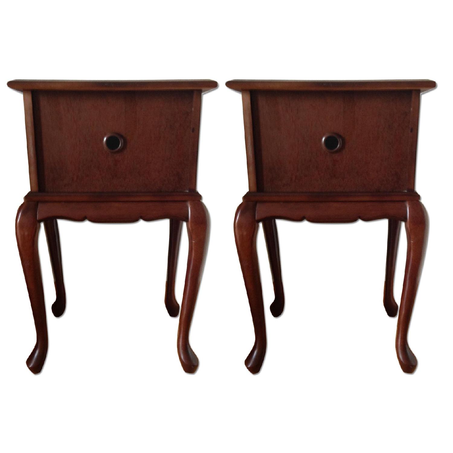 The Bombay Company Classic Style Nightstands - Pair - image-0