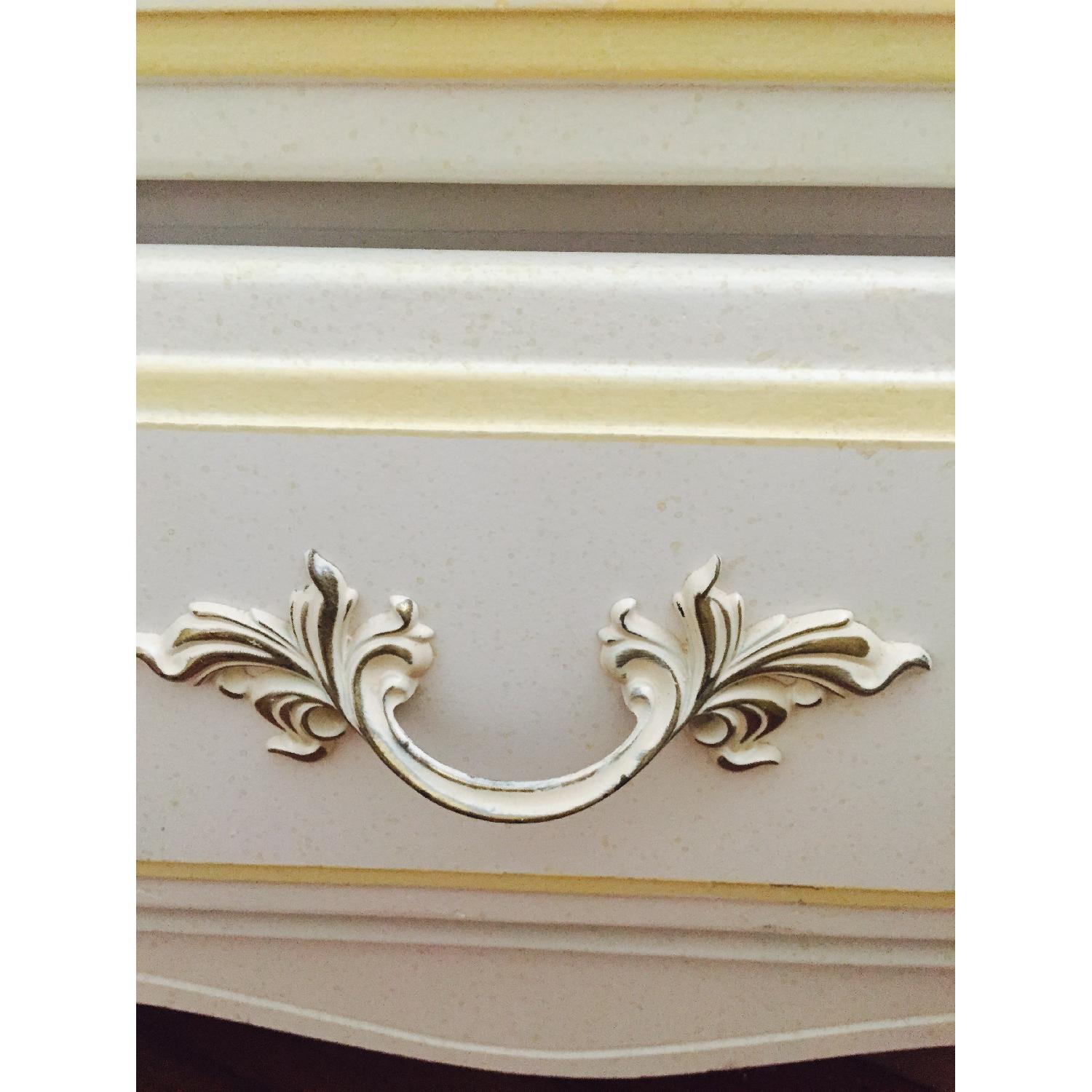 Shabby Chic Tall 6 Drawer Dresser - image-3