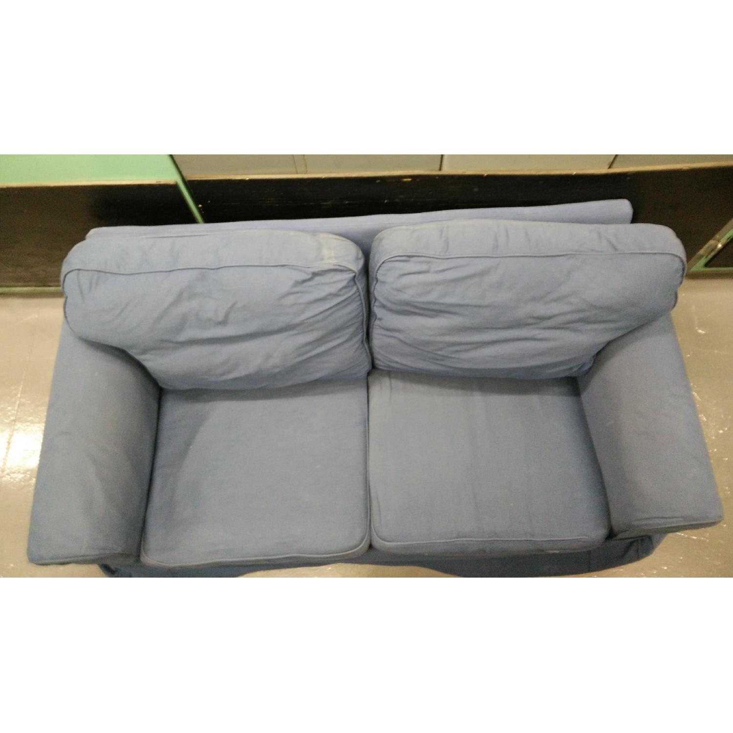 Ikea Ektorp Sofa in Navy Blue - image-1