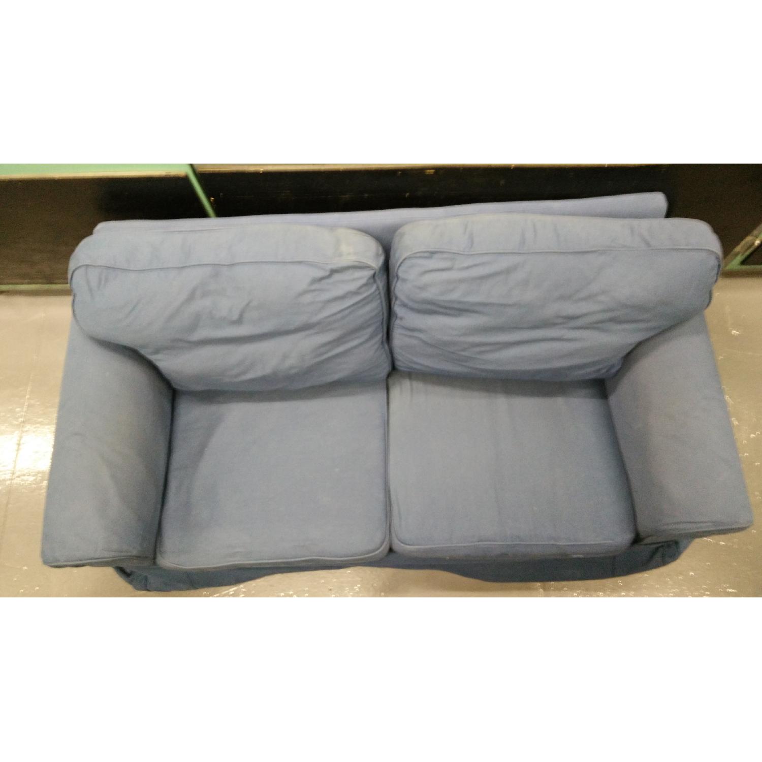 Ikea Ektorp Sofa in Navy Blue - image-2