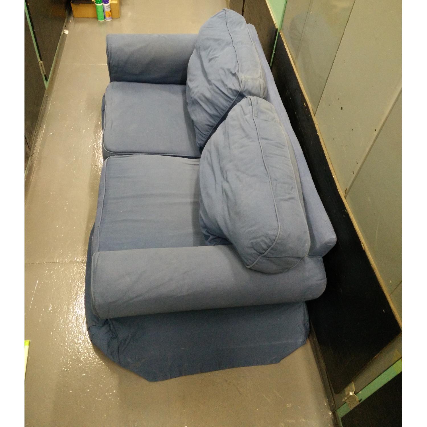 Ikea Ektorp Sofa in Navy Blue - image-3