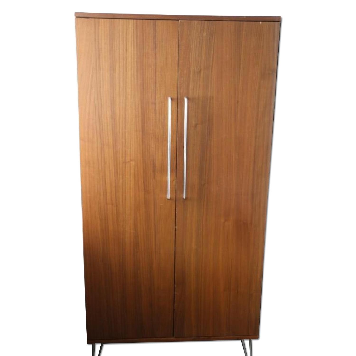 West Elm Mid Century Wardrobe - image-0