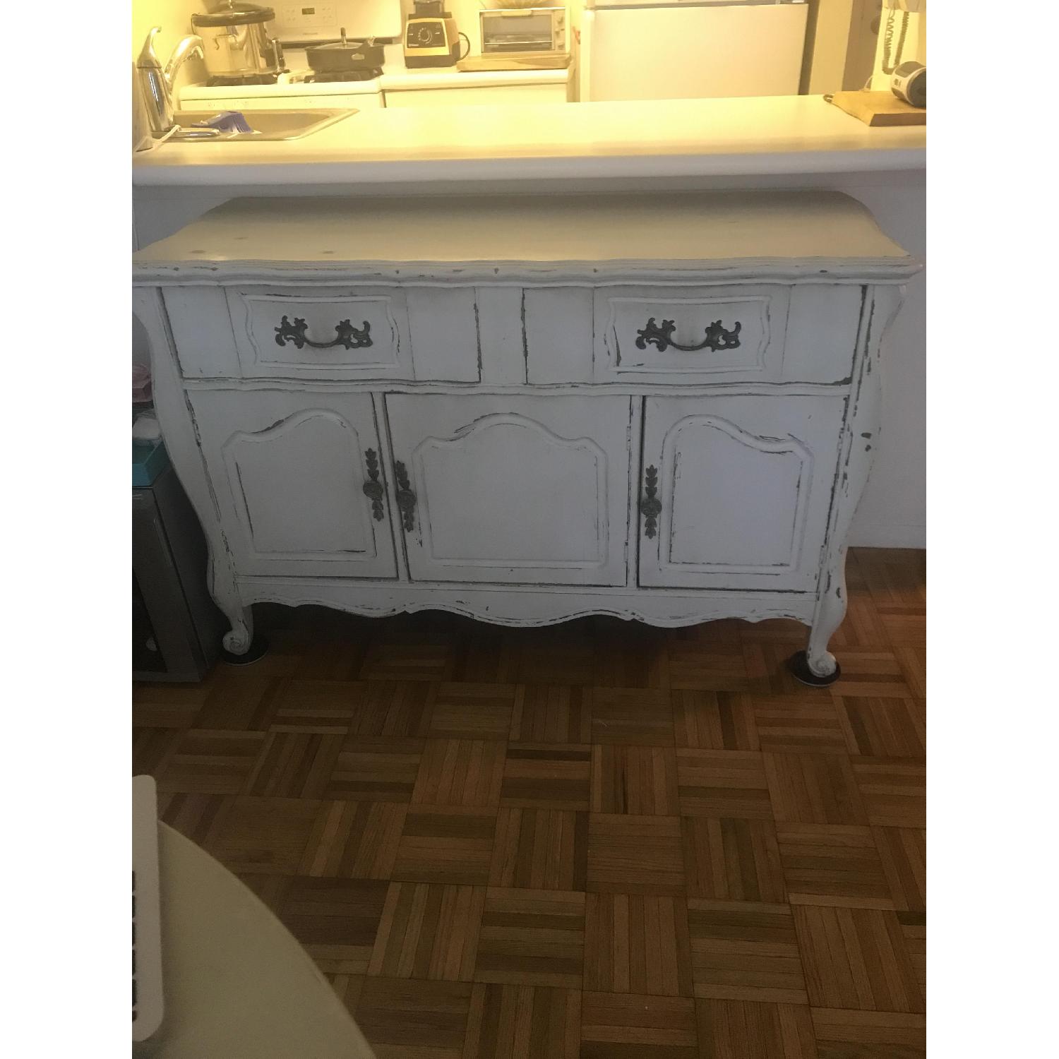 Shabby Chic White Buffet - image-1