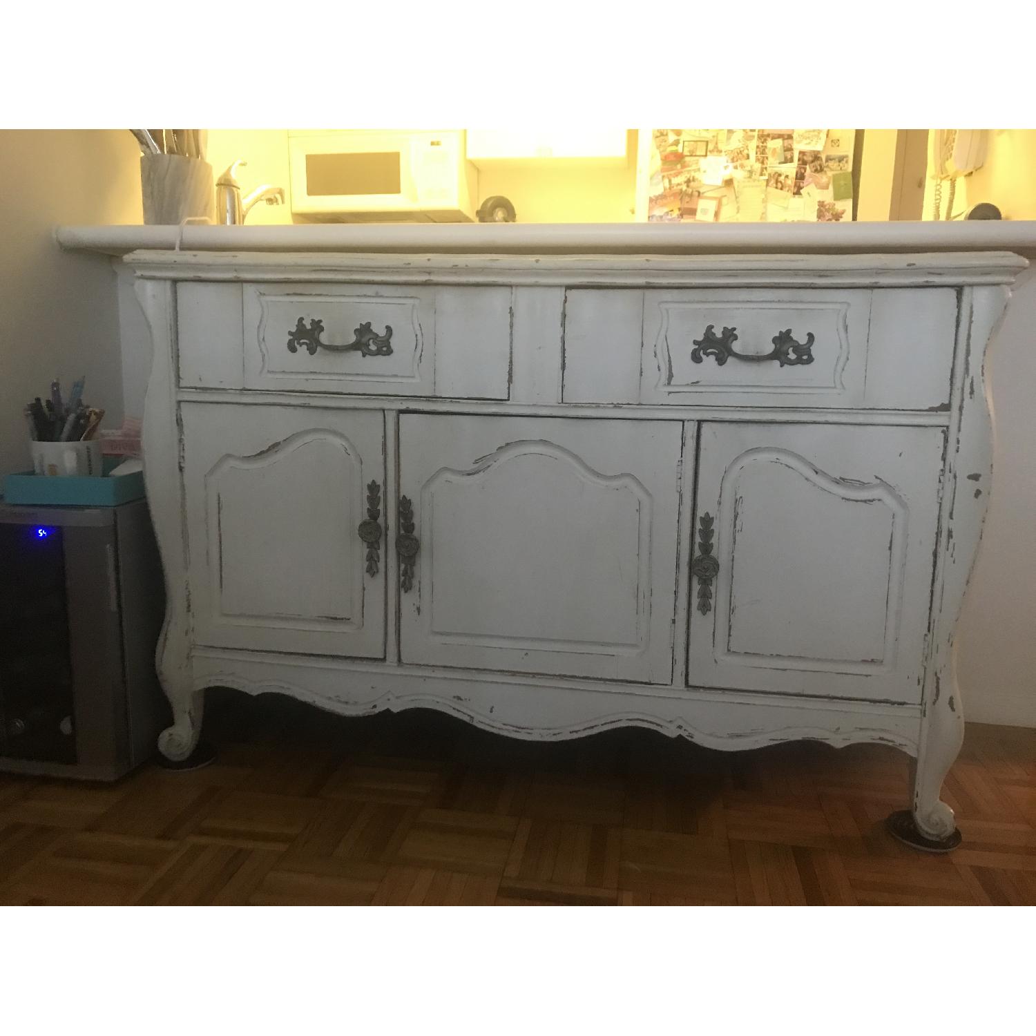 Shabby Chic White Buffet - image-2