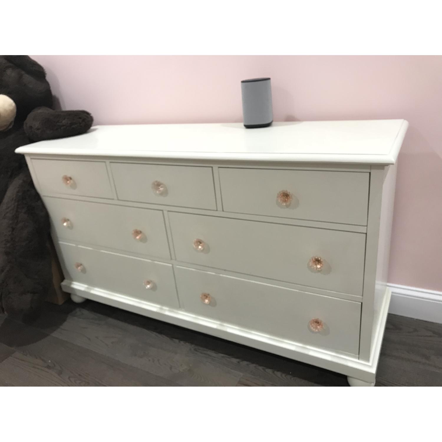 Pottery Barn Catalina Extra-Wide Dresser in Off-White - image-1