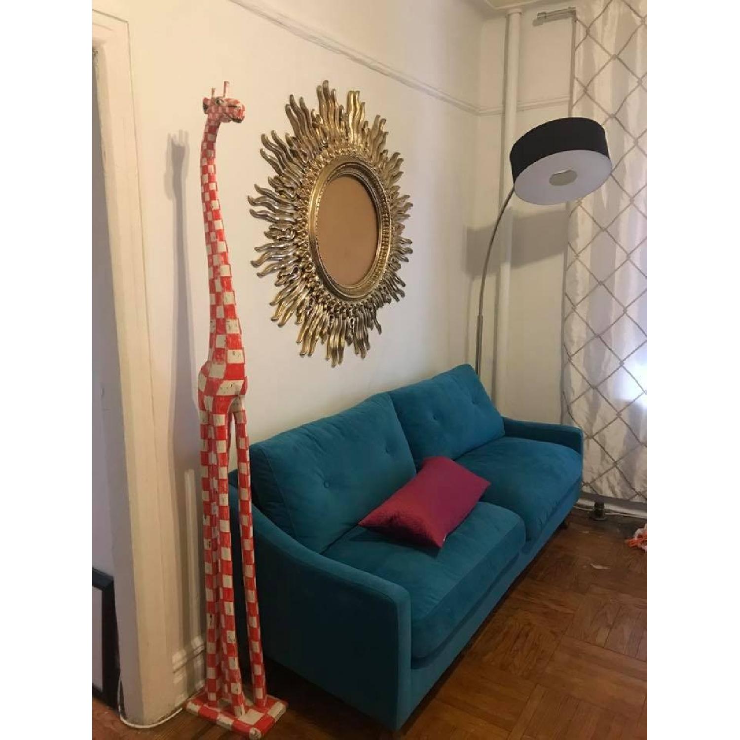 Turquoise Blue Sofa - image-2