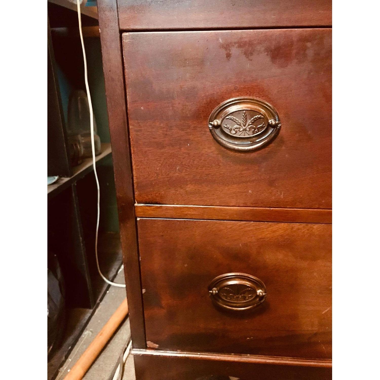 Antique 1930s John Stuart Furniture Mahogany Dresser - image-7