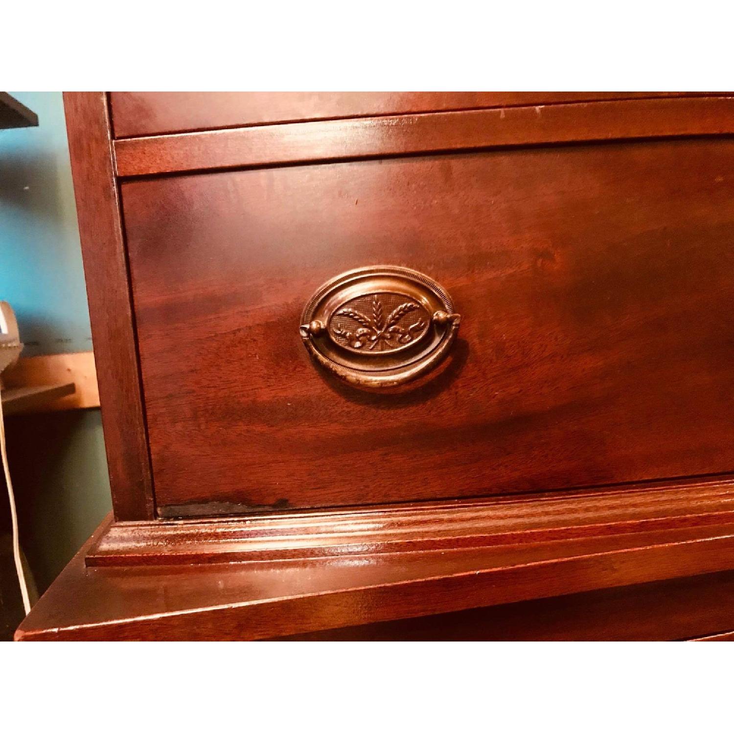 Antique 1930s John Stuart Furniture Mahogany Dresser - image-8