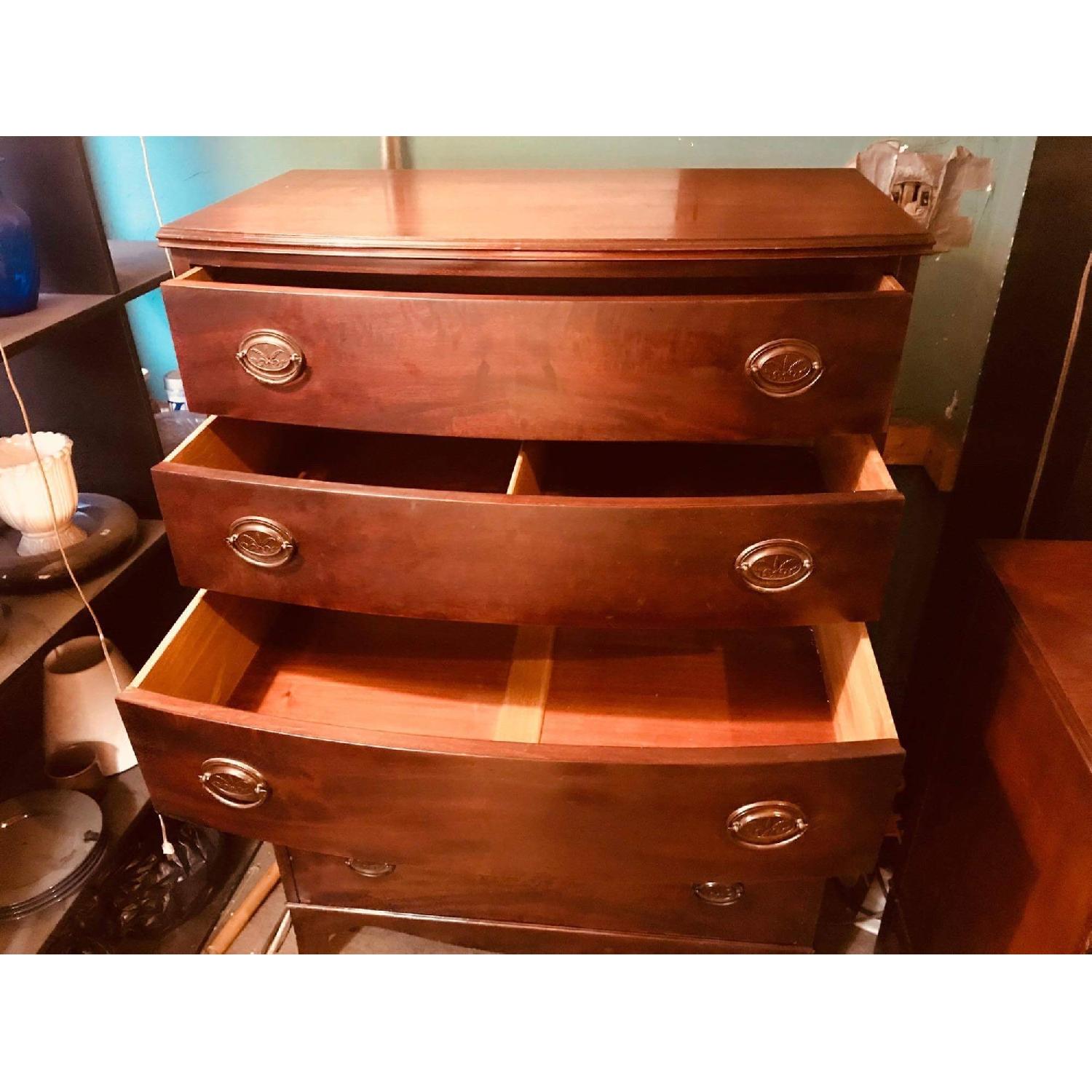 Antique 1930s John Stuart Furniture Mahogany Dresser - image-9