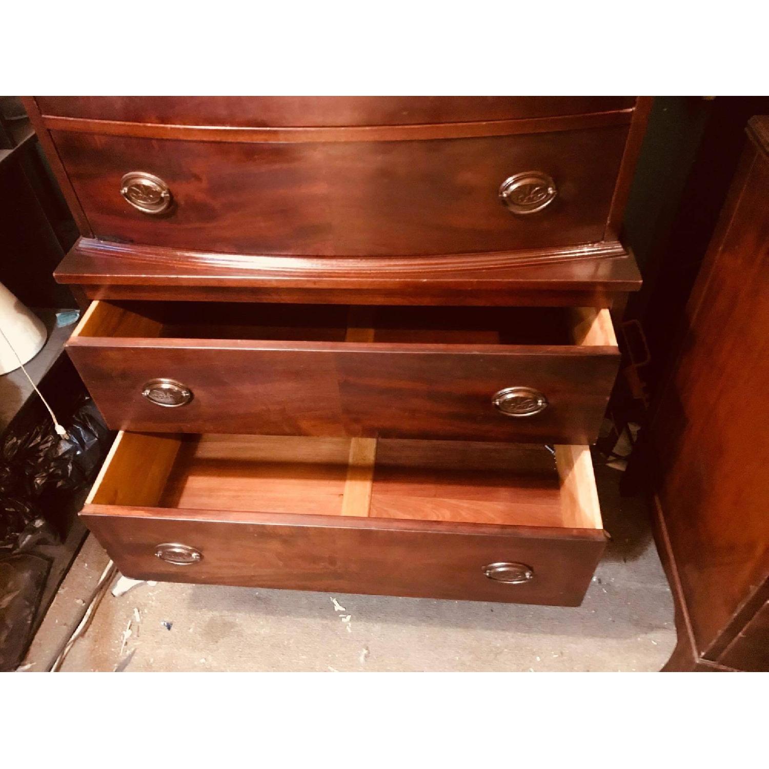 Antique 1930s John Stuart Furniture Mahogany Dresser - image-10