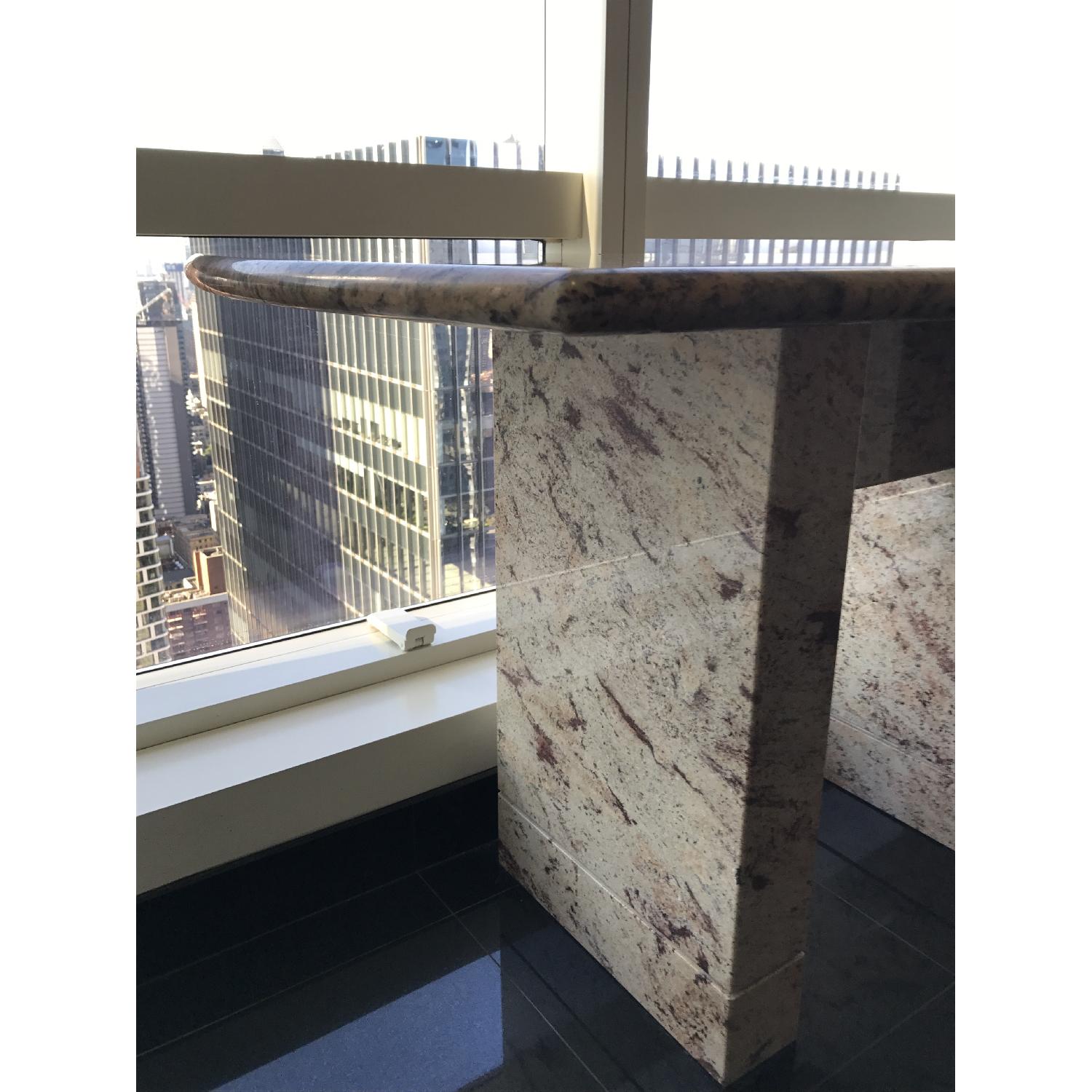 Custom Made Rectangular Polished Granite Table - image-3