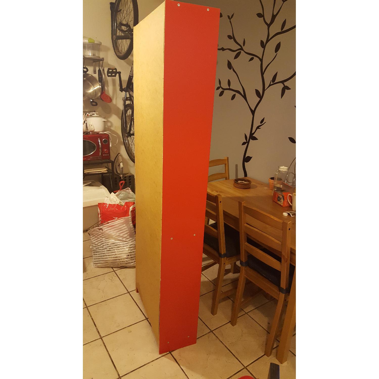 Ikea Billy Bookcase in Red - image-2