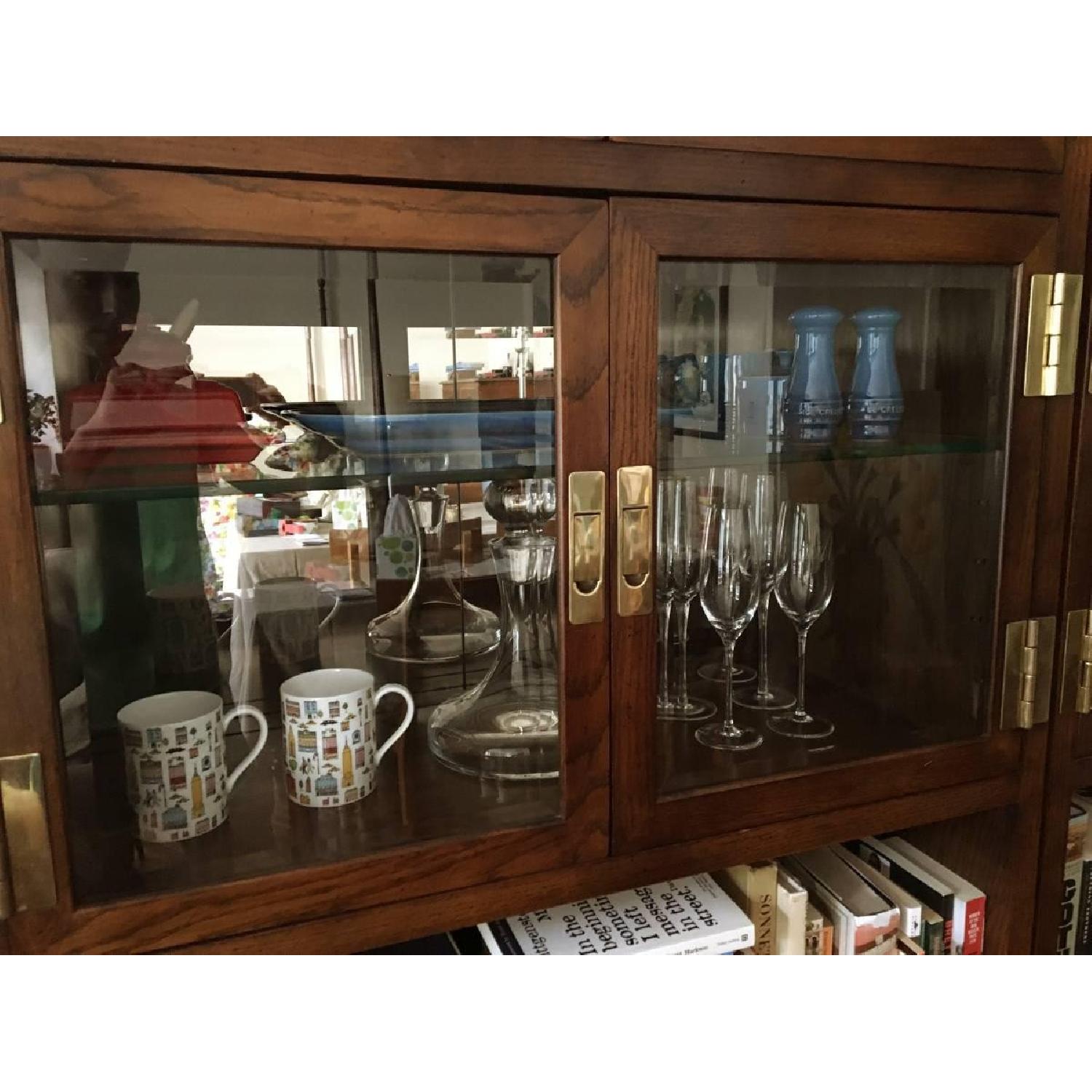 Henredon Campaign Curio Cabinet - image-2