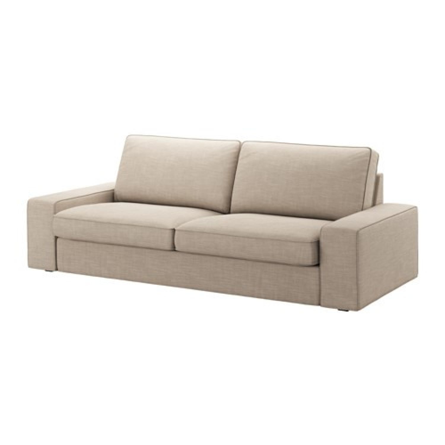 Ikea Sleeper Sofa & Ottoman AptDeco