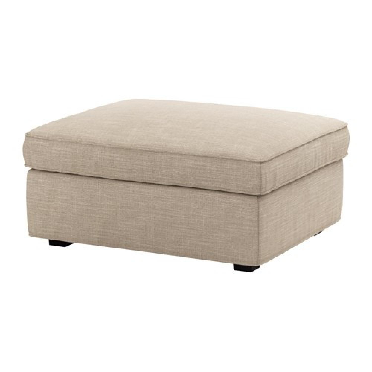 Ikea Sleeper Sofa & Ottoman - image-5
