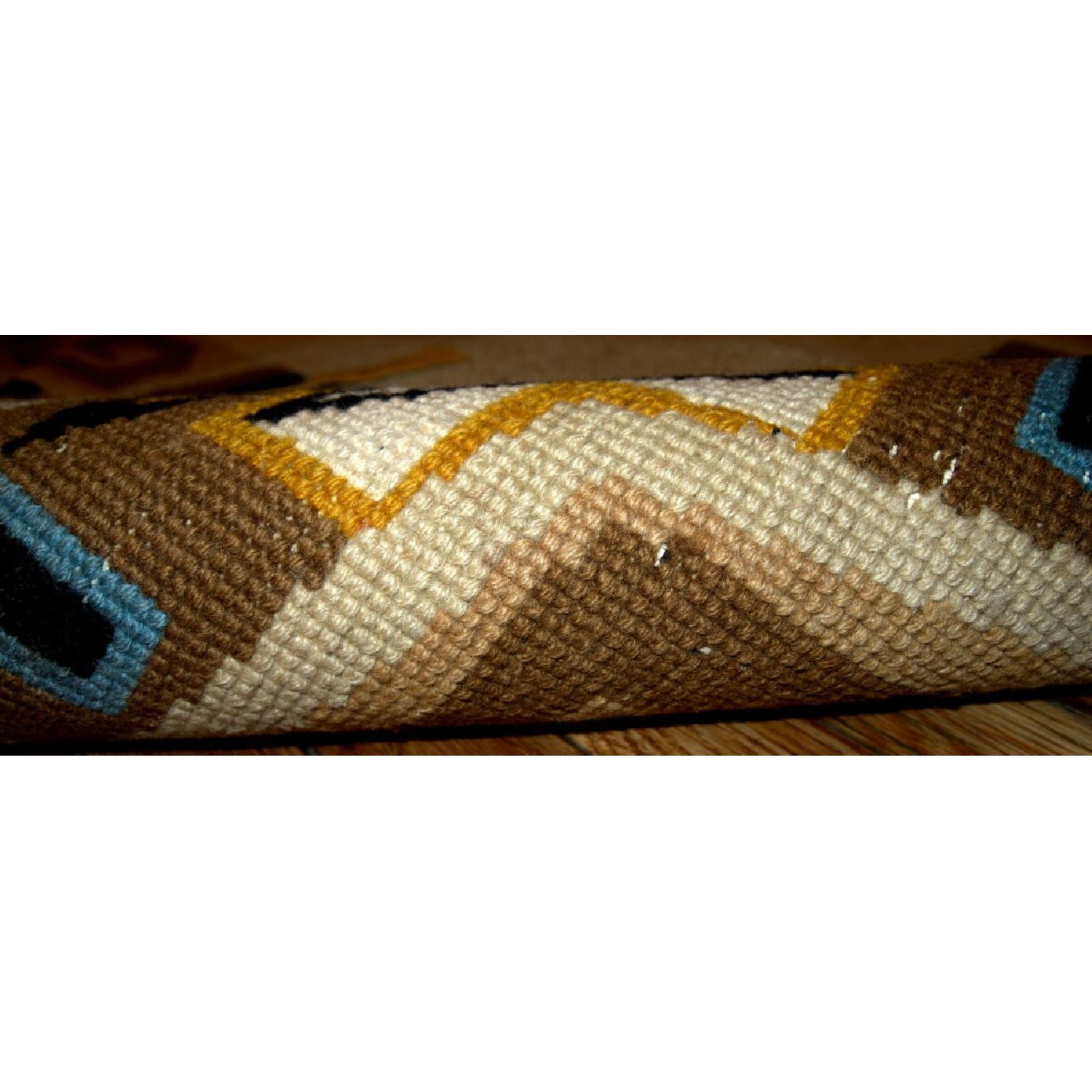 Antique 1930s Ecuadorian Art Deco Rug - image-9