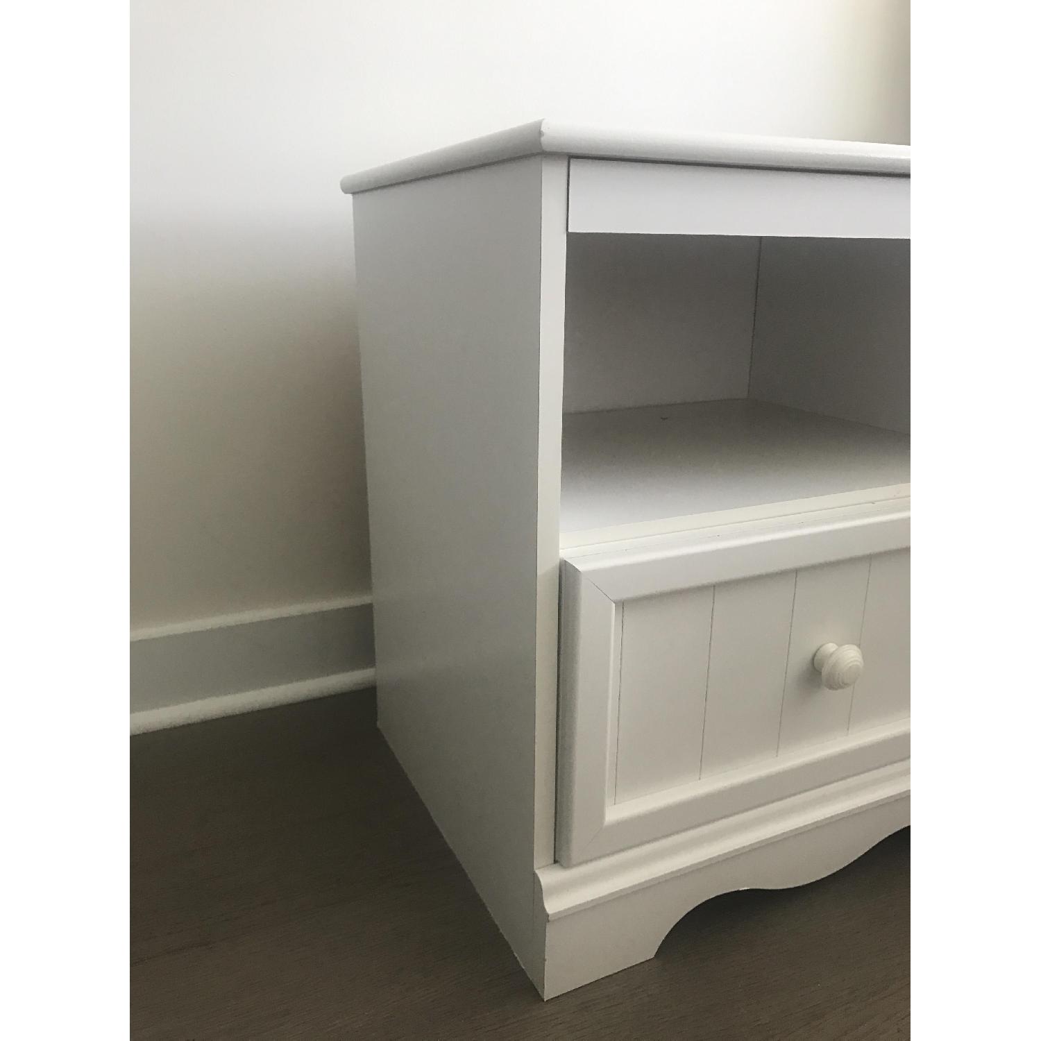 South Shore Furniture Savannah Nightstand in Pure White - image-2