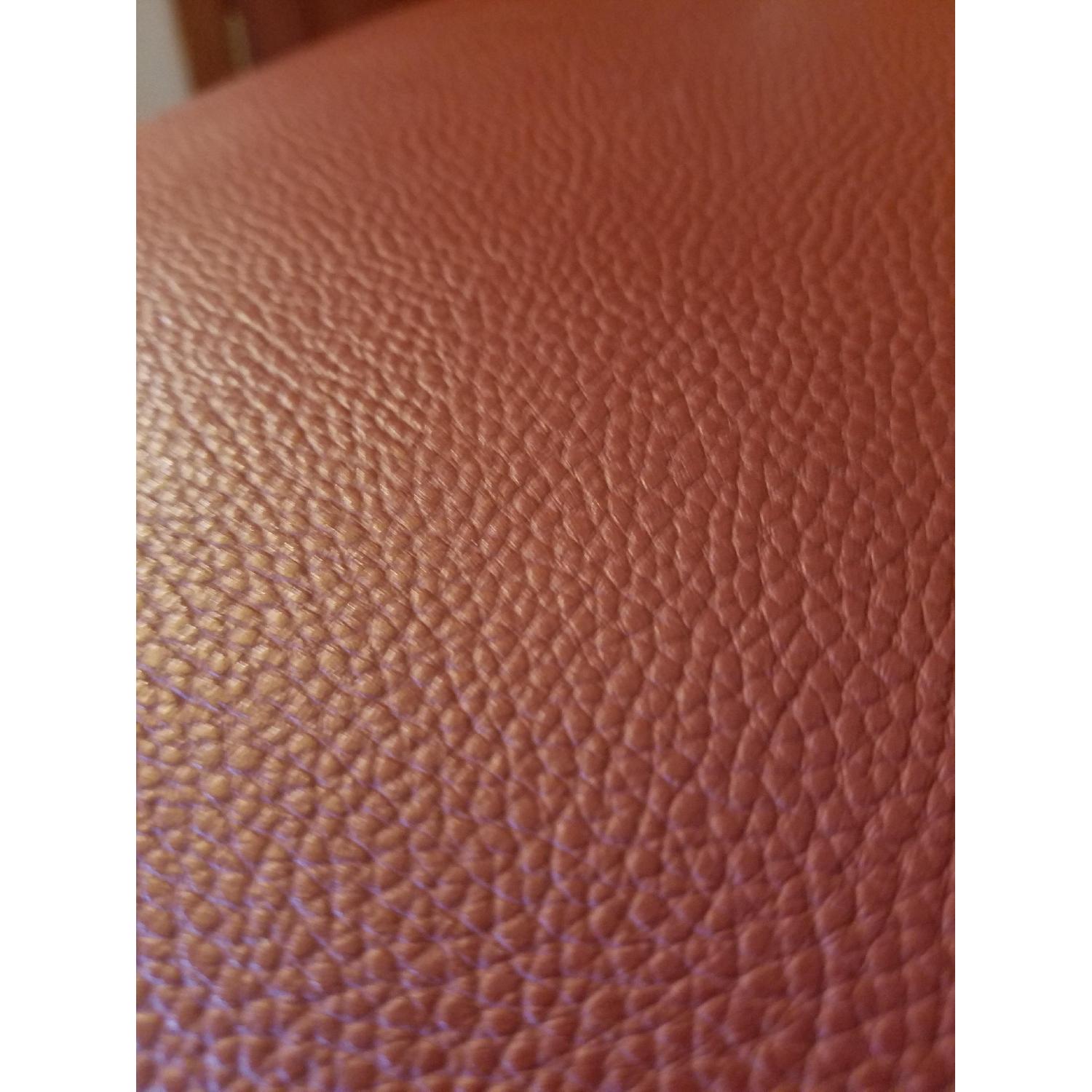 Modus Furniture Red Faux Leather Dining Chairs - image-5
