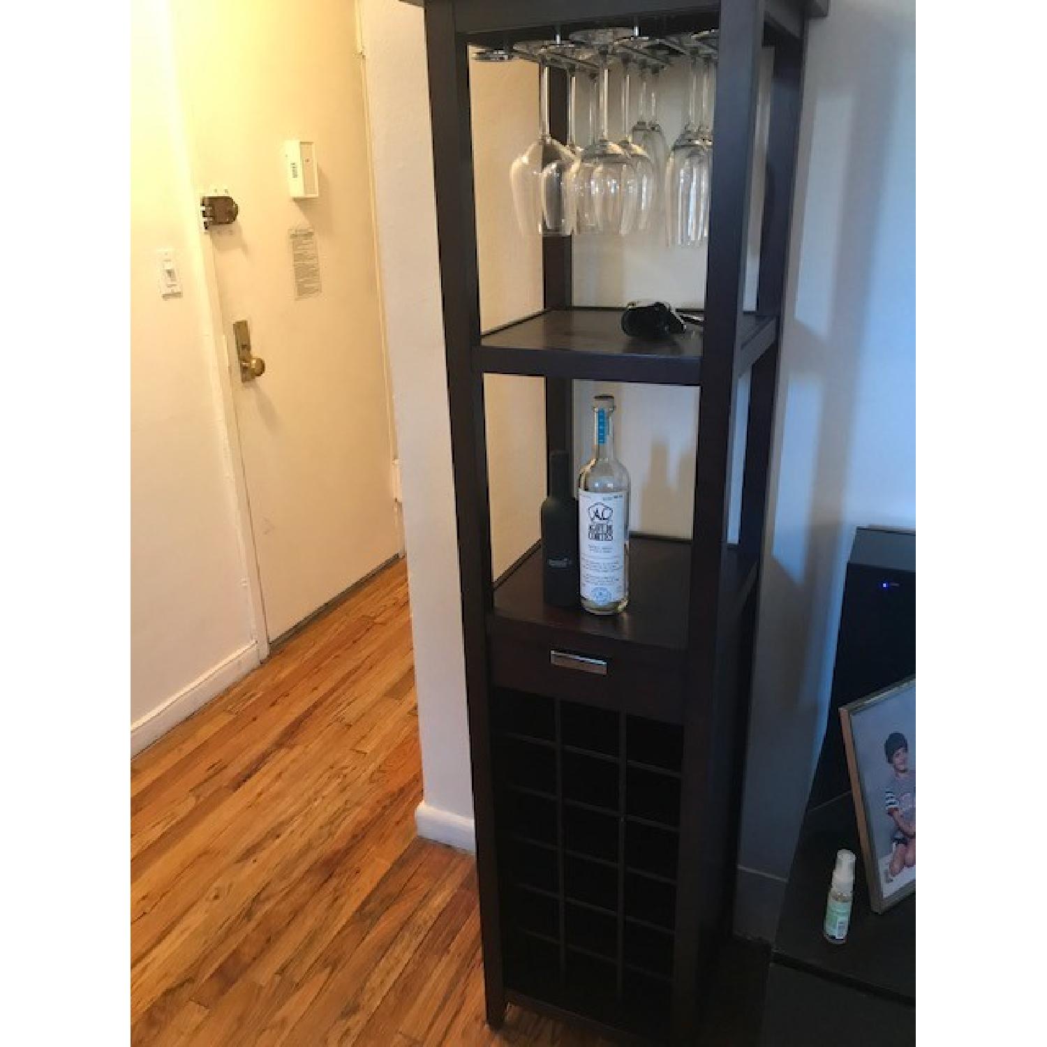 Crate & Barrel Madison Wine Tower - image-3