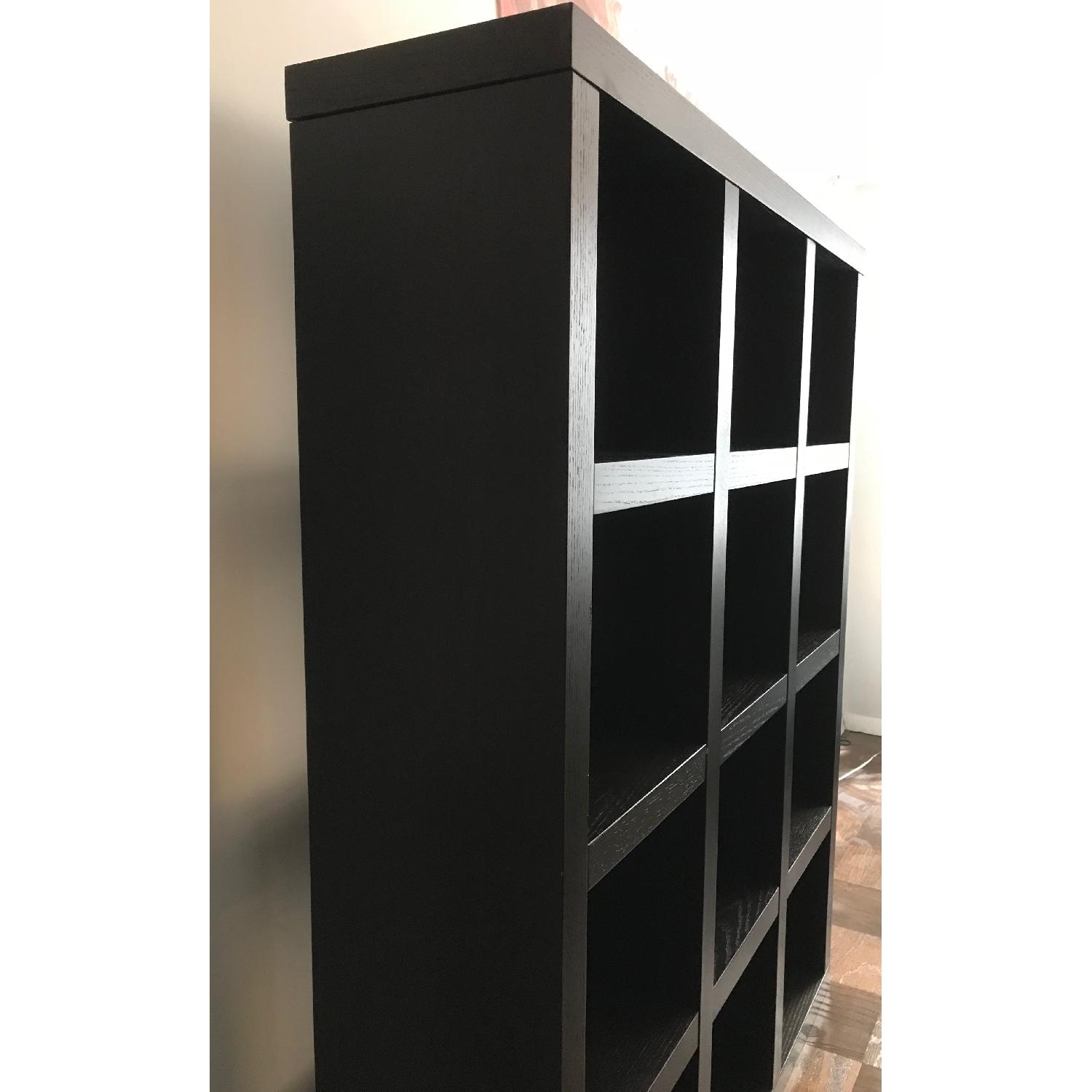 West Elm Rolling Storage/Cube Storage Bookcase - image-2