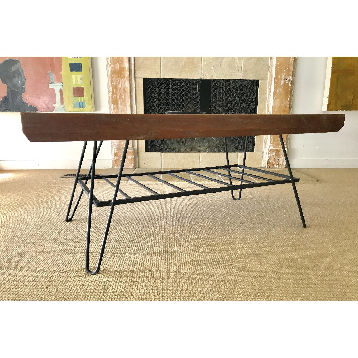 Mid Century 50's Coffee Table w/ Mosaic Tile - image-9