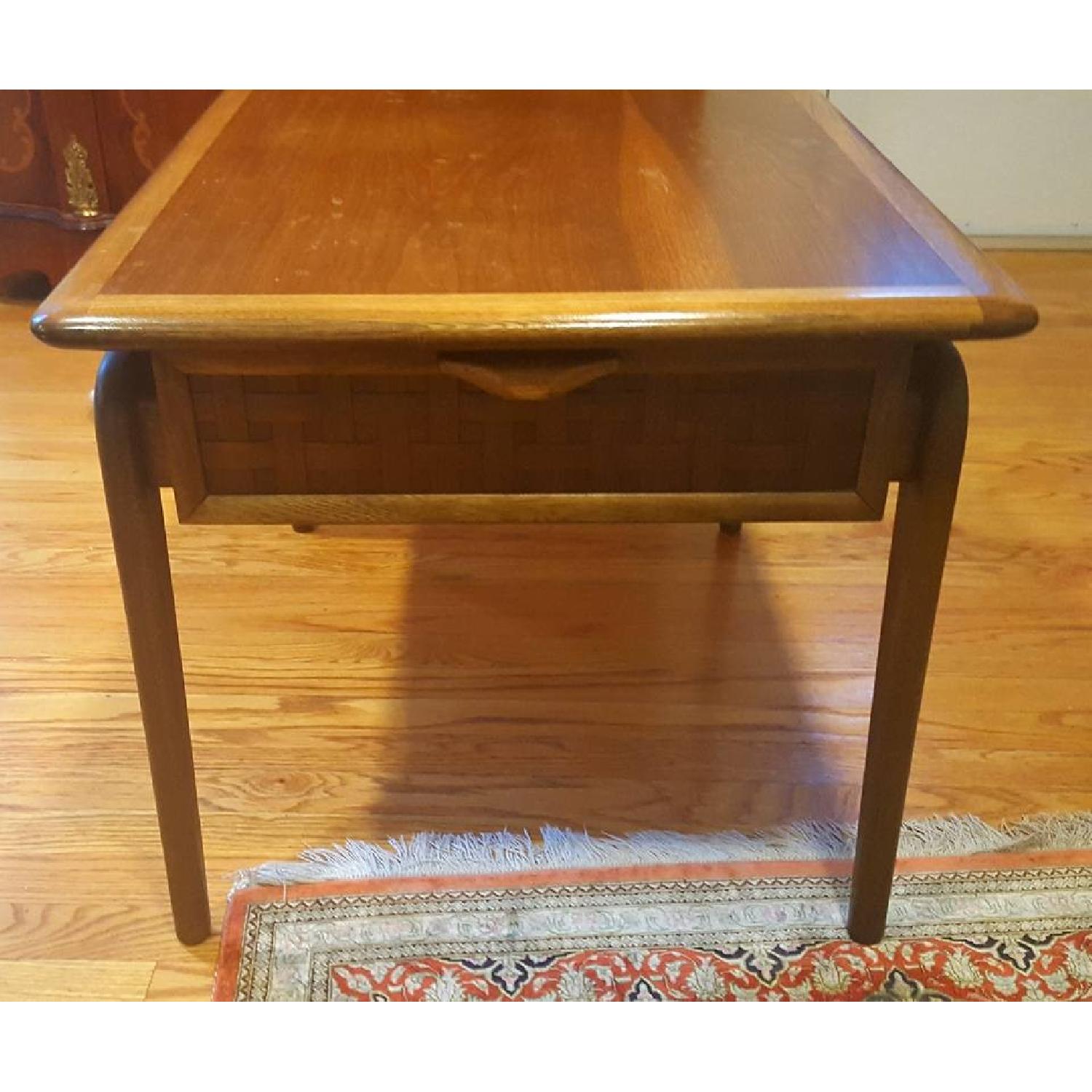 Lane Altavista Walnut and Oak End Table - image-3