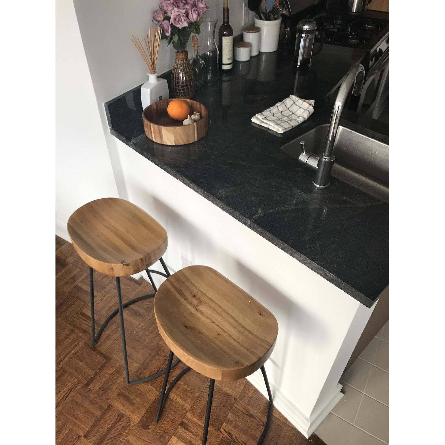 Wisteria Mango Wood Counter Stool - image-2