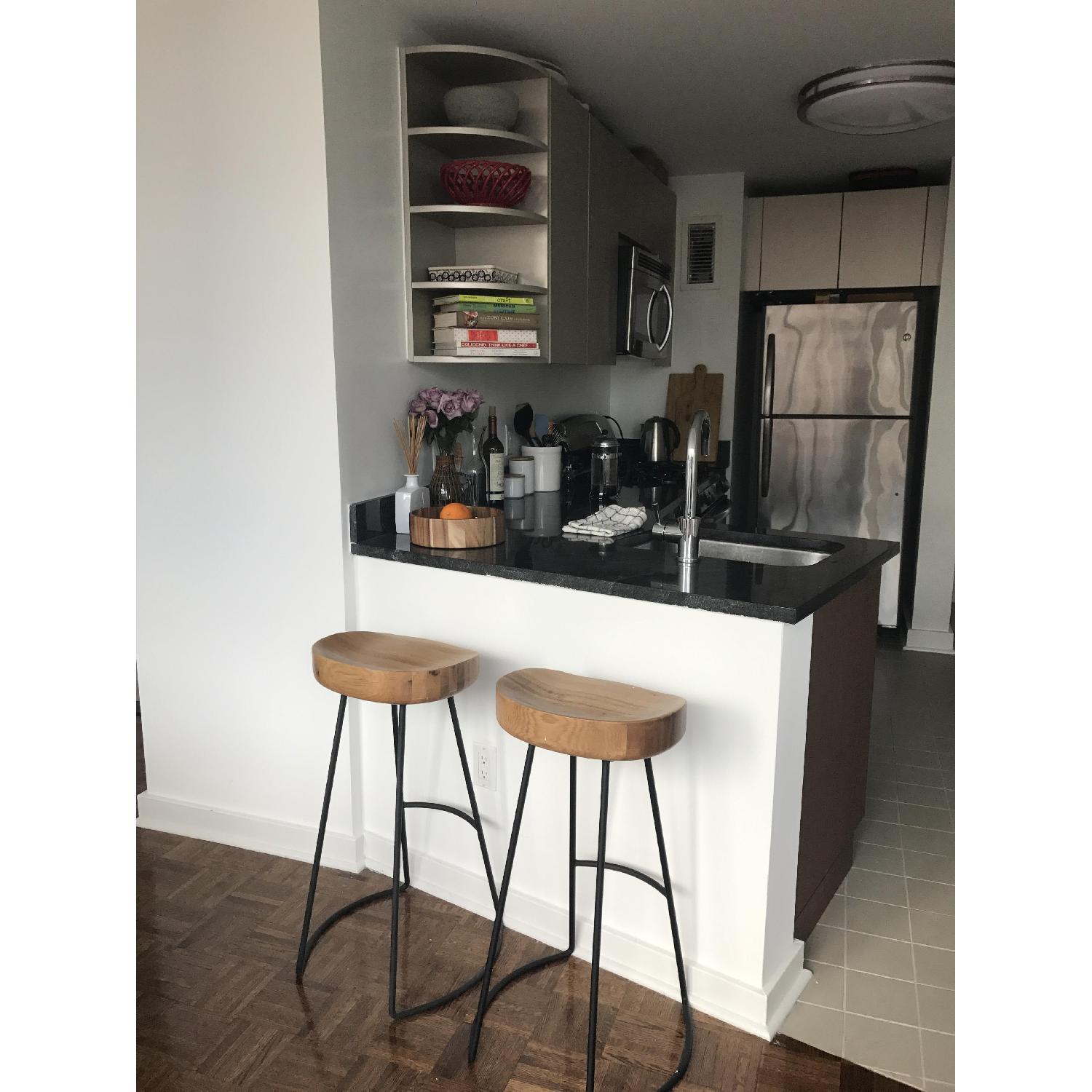Wisteria Mango Wood Counter Stool - image-3