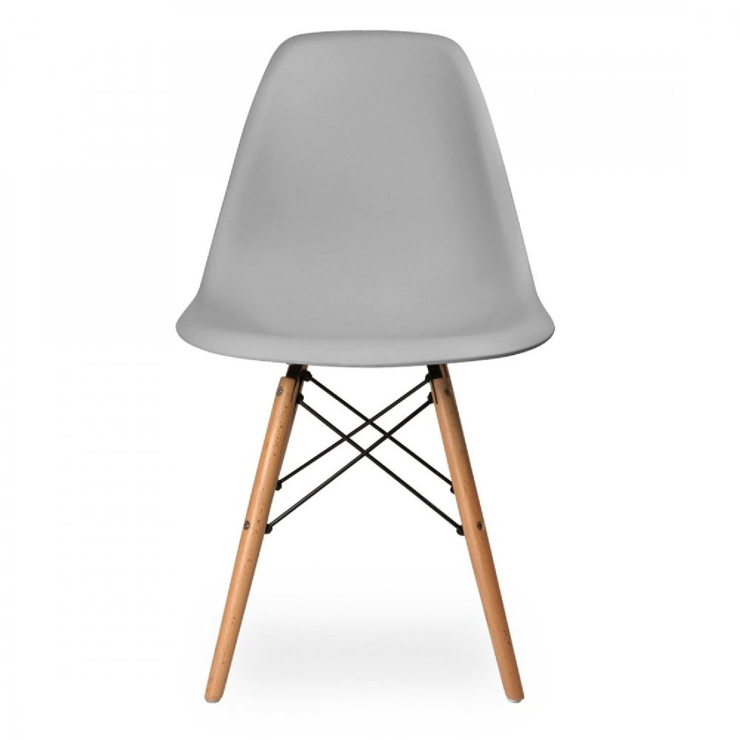 Poly and Bark Eames Inspired Grey DSW Style Chair - image-0