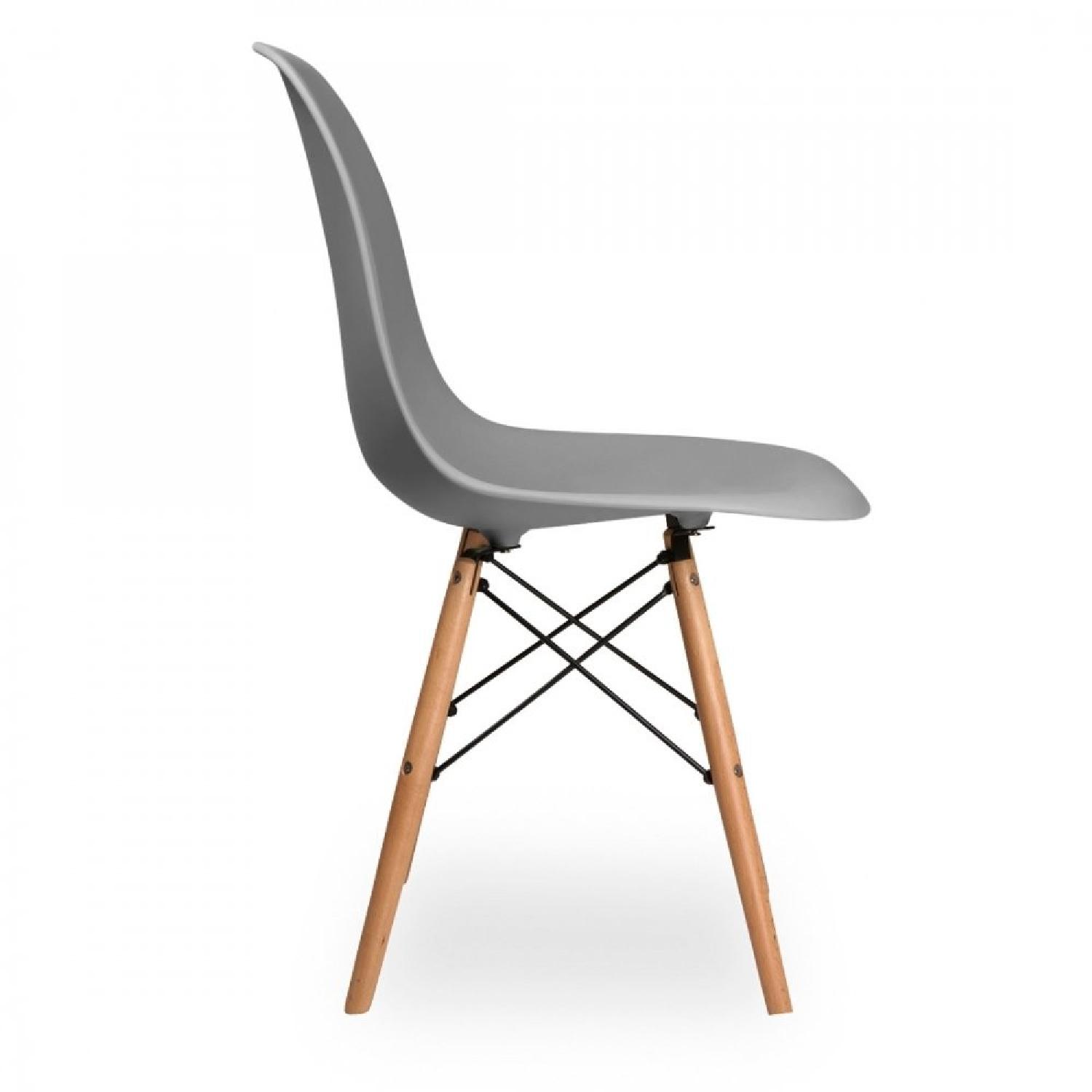 Poly and Bark Eames Inspired Grey DSW Style Chair - image-3