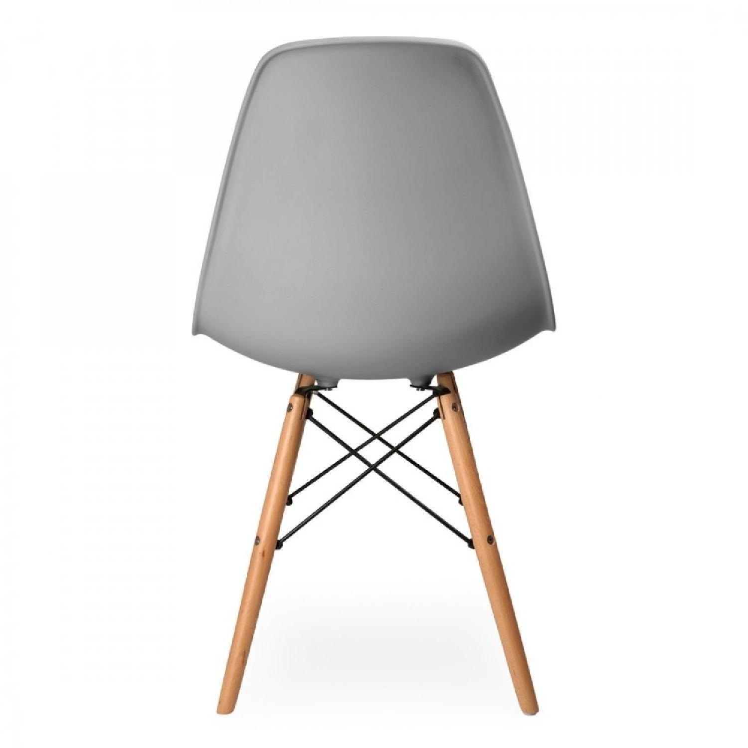 Poly and Bark Eames Inspired Grey DSW Style Chair - image-5