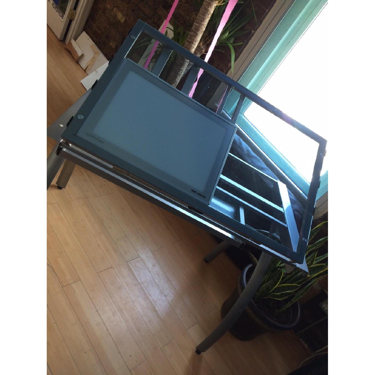 Studio Designs Drafting Table w/ Light Pad - image-1