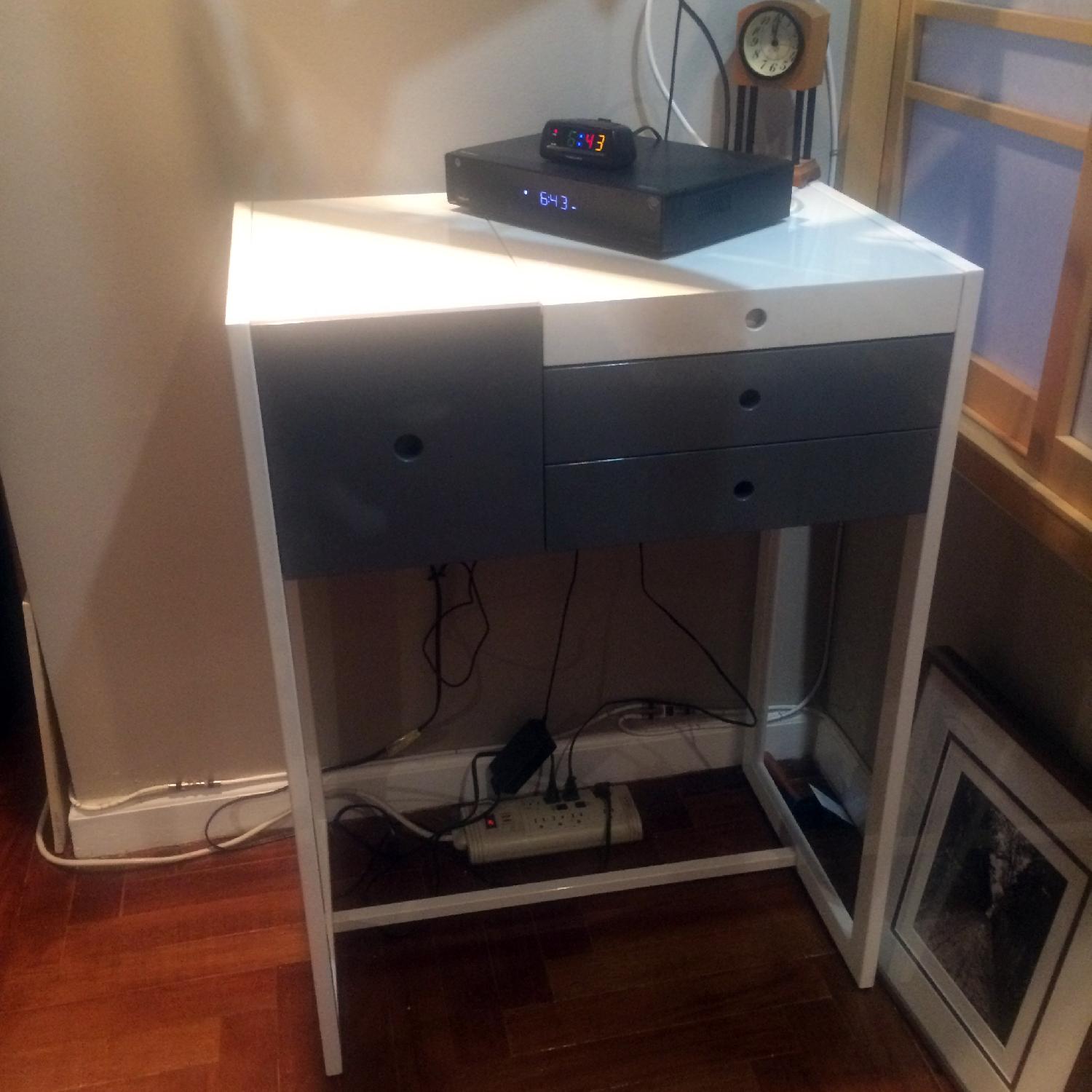 CB2 Small Storage Vanity Table - image-1