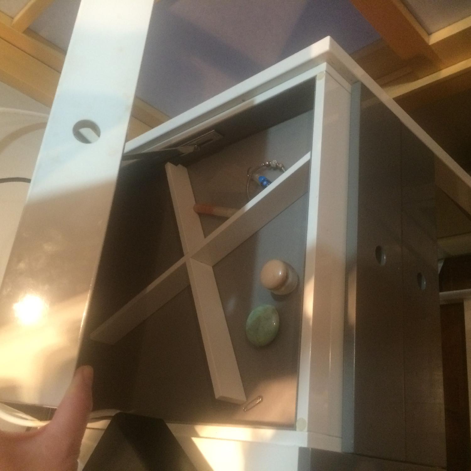 CB2 Small Storage Vanity Table - image-3