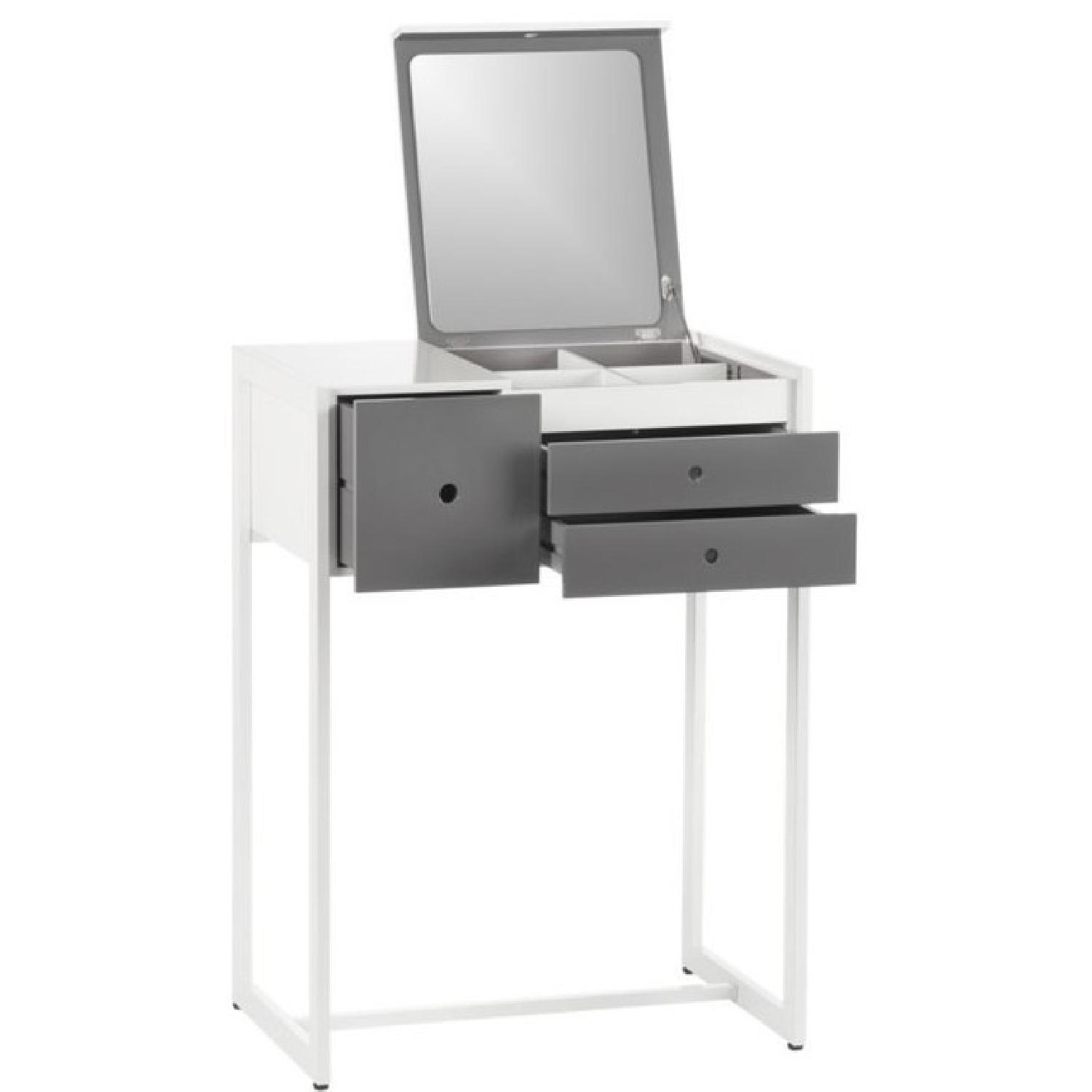 CB2 Small Storage Vanity Table - AptDeco
