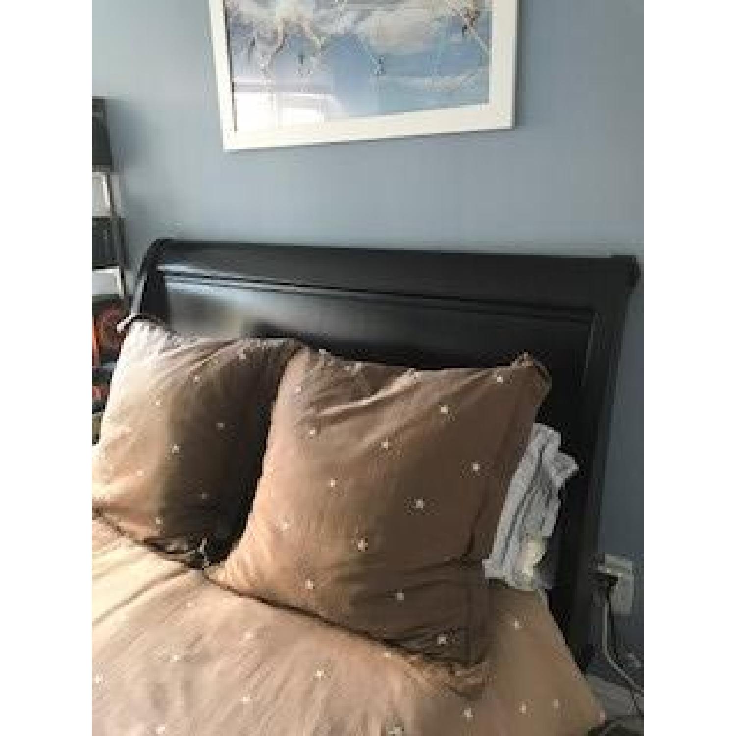 Restoration Hardware Queen Size Sleigh Bed - image-3