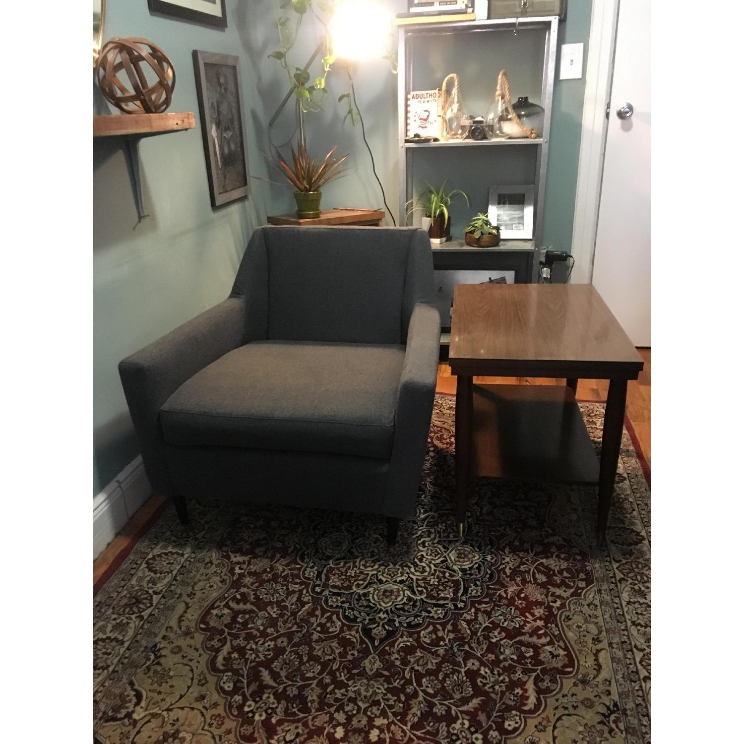 West Elm Mid Century Club Chair - image-1